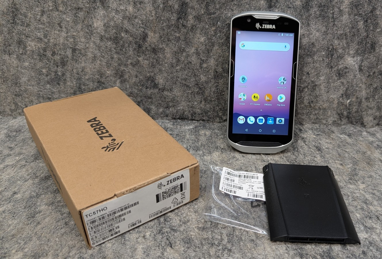 Zebra TC57 Mobile Handheld Barcode Scanner – (TC57HO-1PEZU4P-25) 🔥New🔥