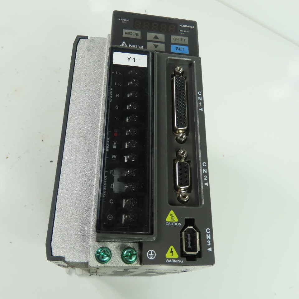 Delta ASD-B2-1021-B AC Servo Drive 3Ph 230V 4.68A Input 110V 7.3A Output 1kW