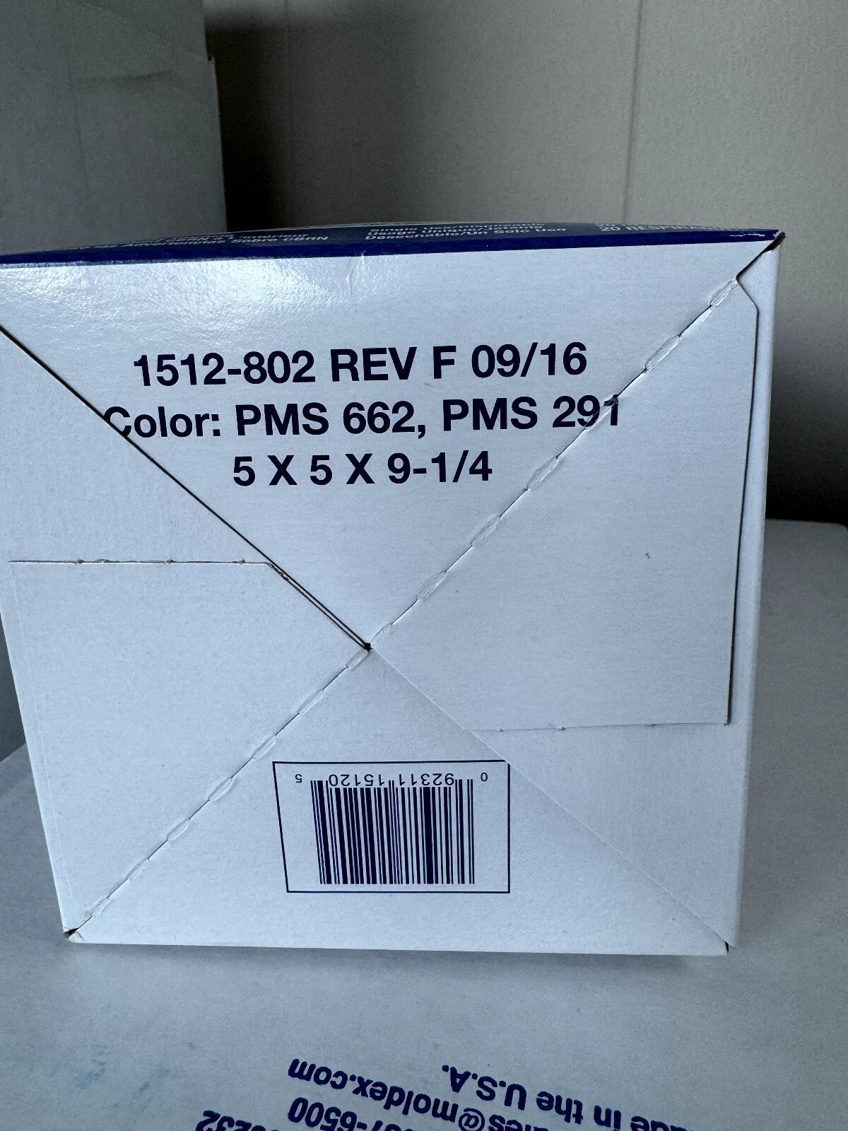 Moldex 1512 N95 Respirators and Surgical Masks,Medium, Exp. 02/2026, Case of 160