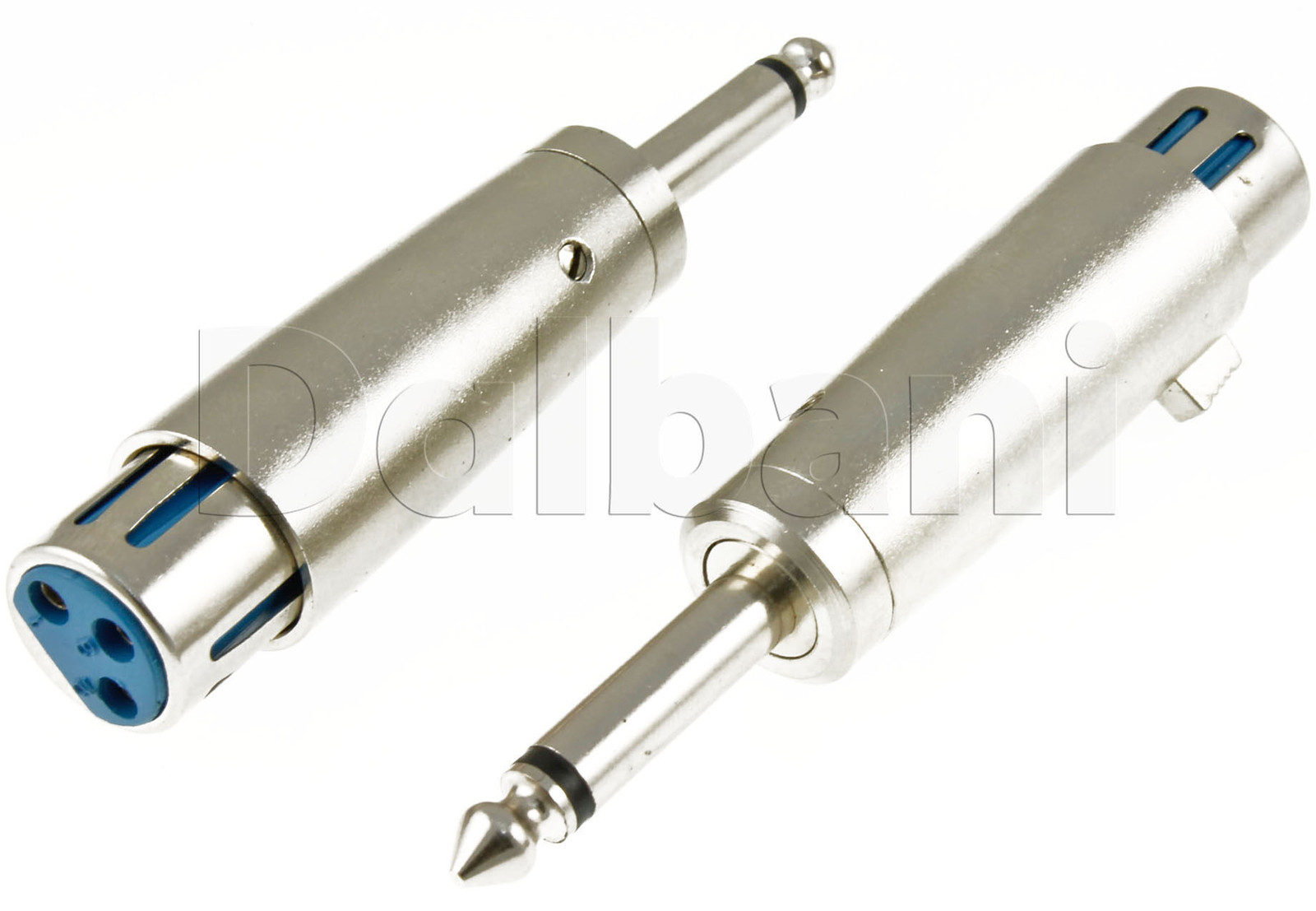 3 Pin XLR Female to 1/4″ Male Adaptor Plug Connector 15-2025