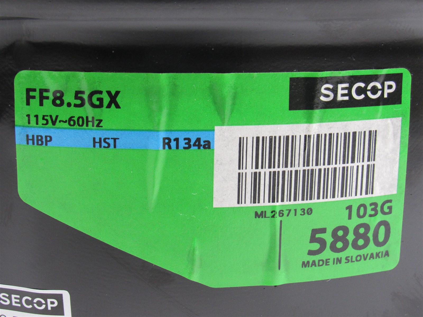 Danfoss Secop FF8.5GX Compressor DC Refrigeration Cooling System 5880 Hoshizaki