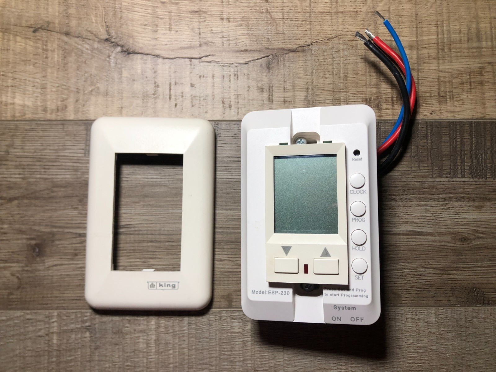 King Electrical ESP230-R Digital Thermostat 240v/208v 22A 4576W / 5280W Max
