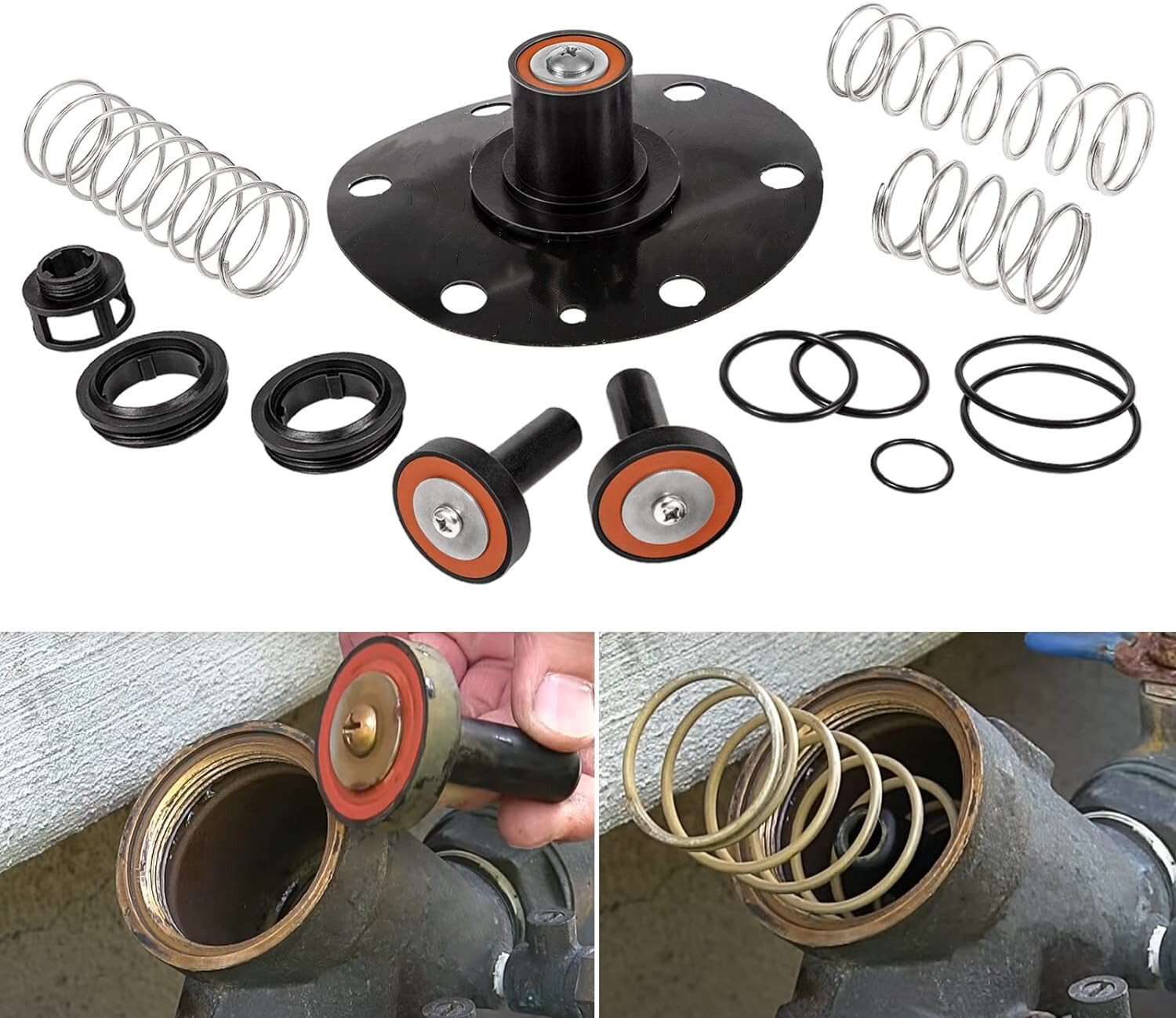 3/4″-1″ Complete Repair Kit For Wilkins Backflow Preventer Zurn 975XL / 975XL2