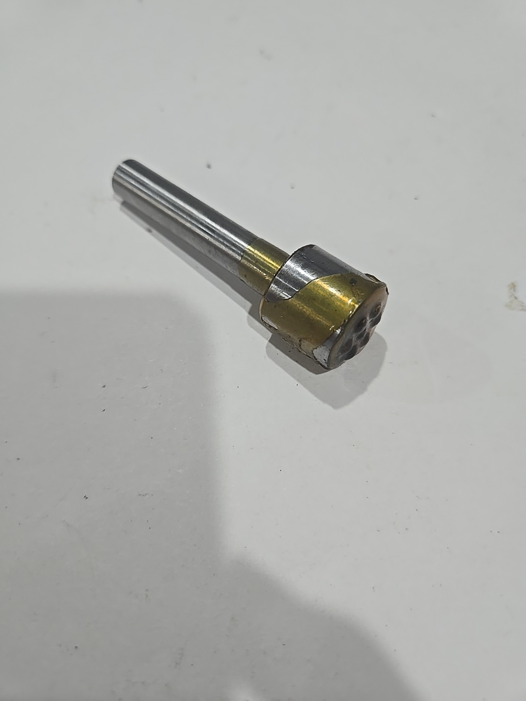 Cluster Diamond Wheel Dress Tool for Grinding . 2-3/4 Long 3/8 Shank 3/4 Head