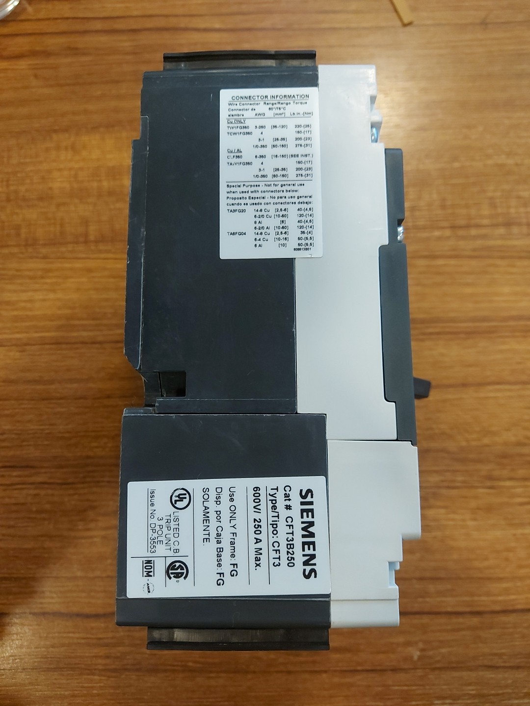 Siemens , NFG3F250 , NFG , NFG3F