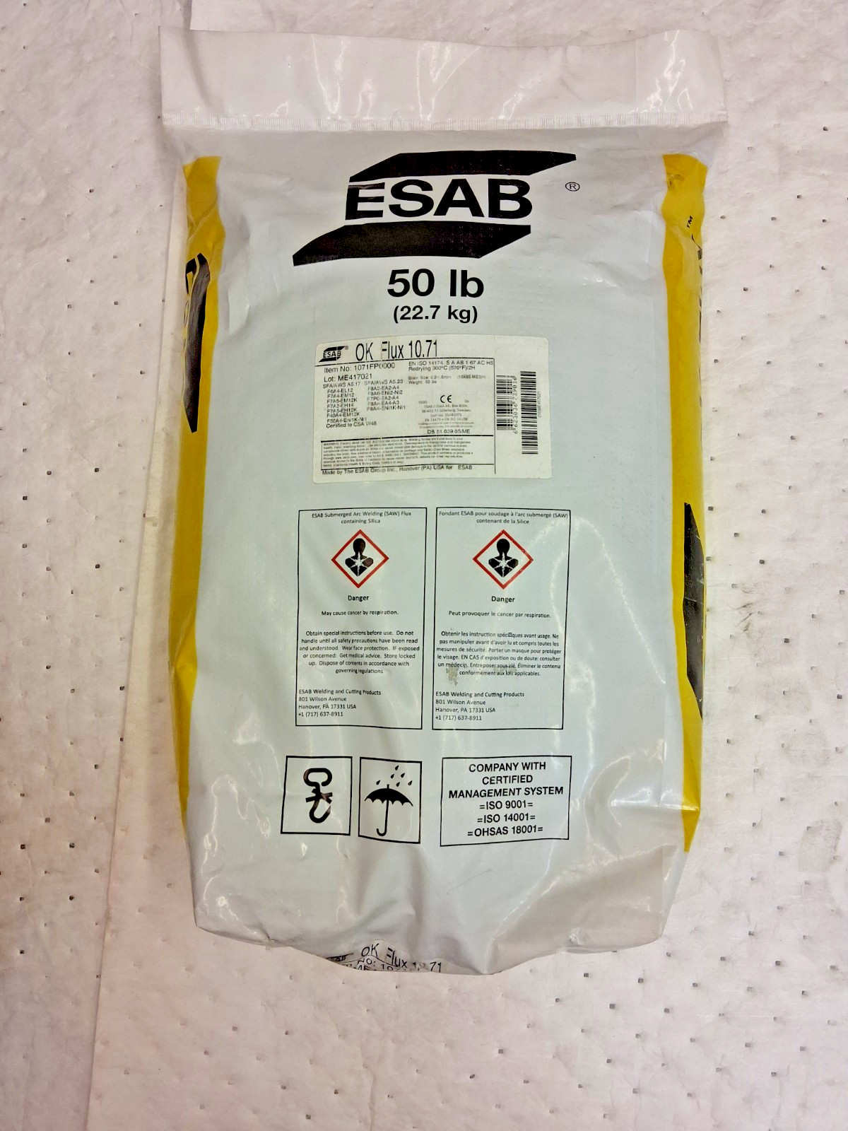 ESAB OK Flux 10.71W 50 lb Flux Pack 1071WFP000