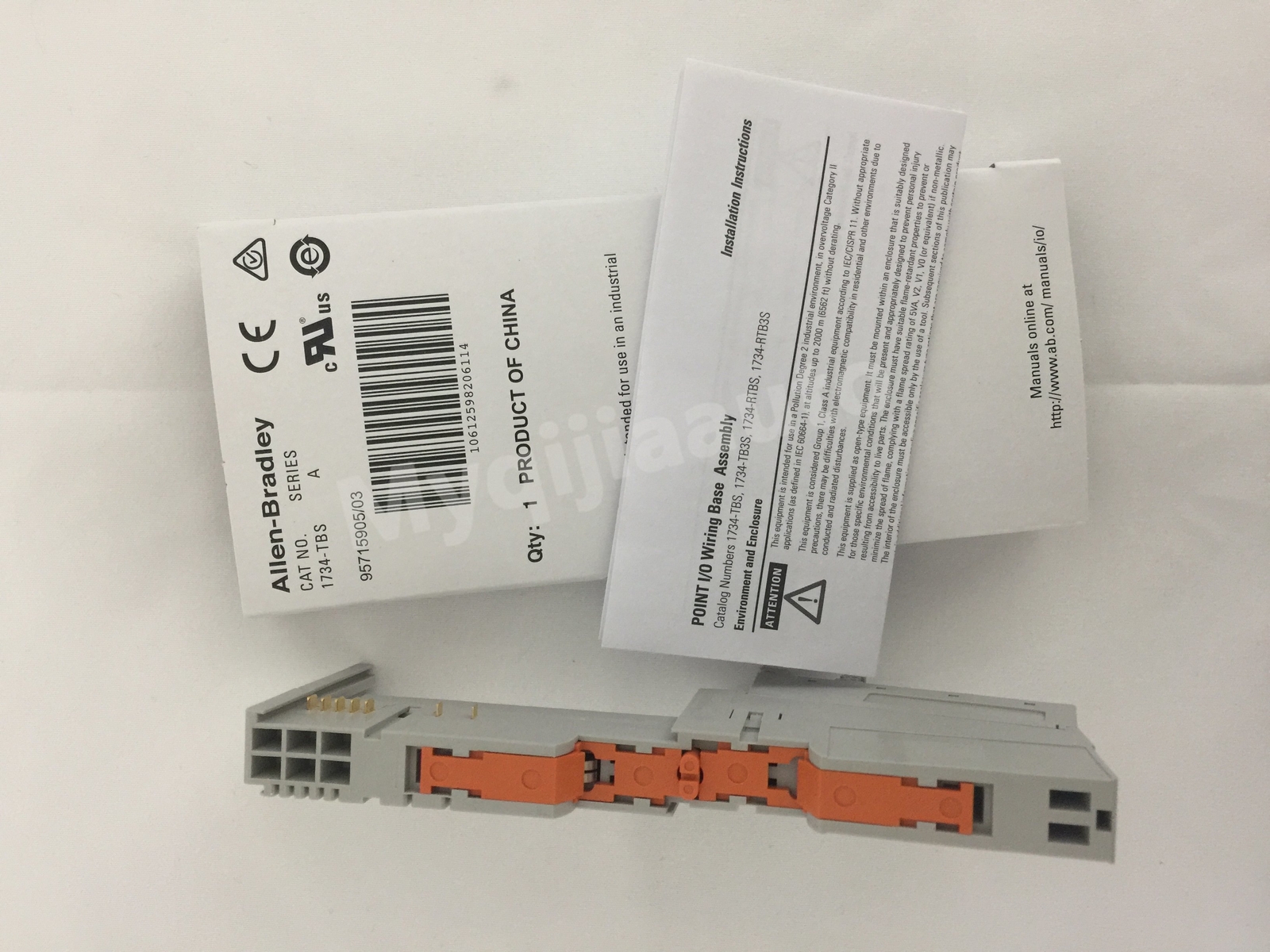 Allen Bradley 1734-TBS POINT I/O Module Terminal Base 1734 TBS US Ship