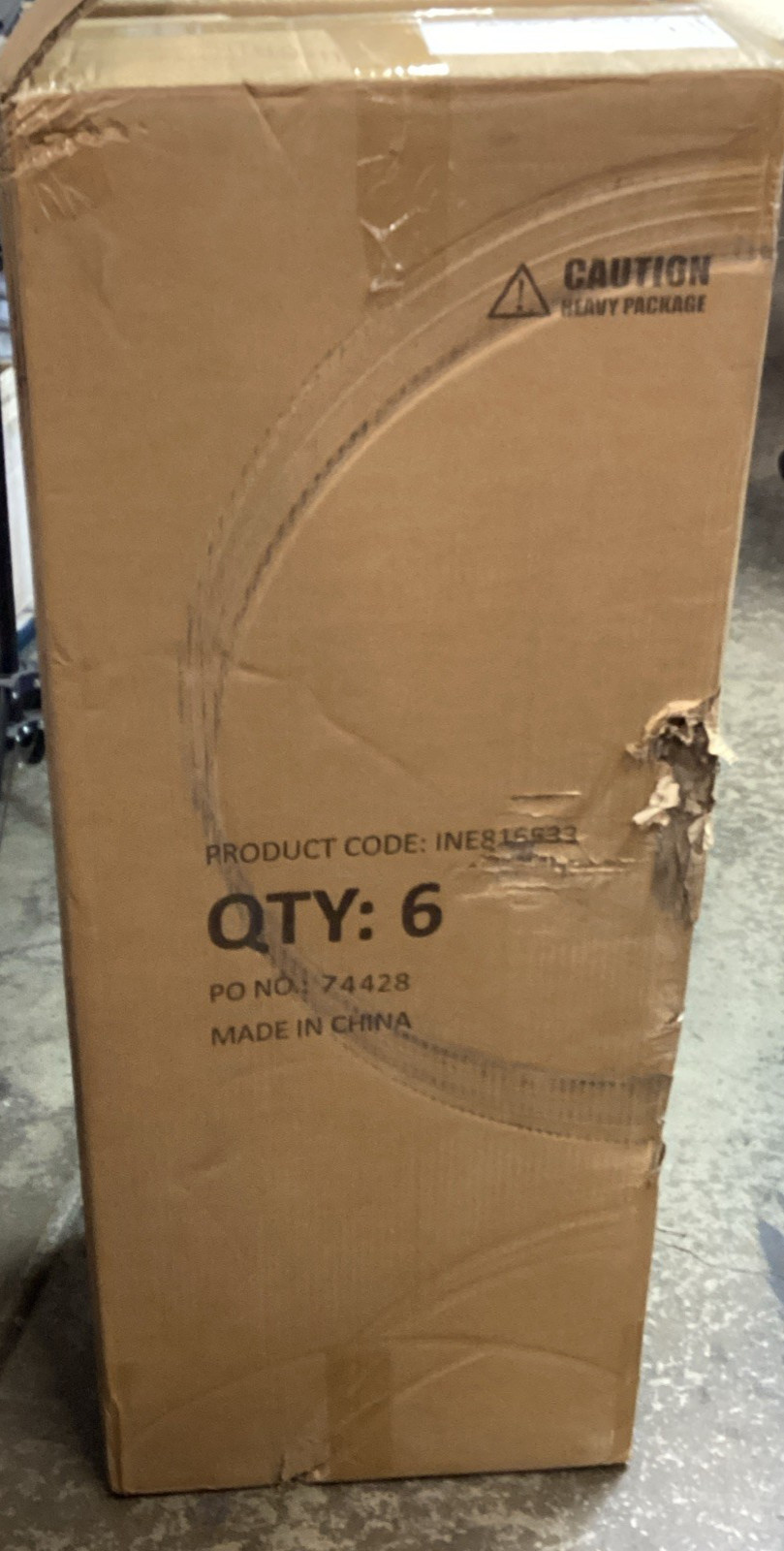 6x Retractable Banner Stand 33.5″ – 62″ to 86″