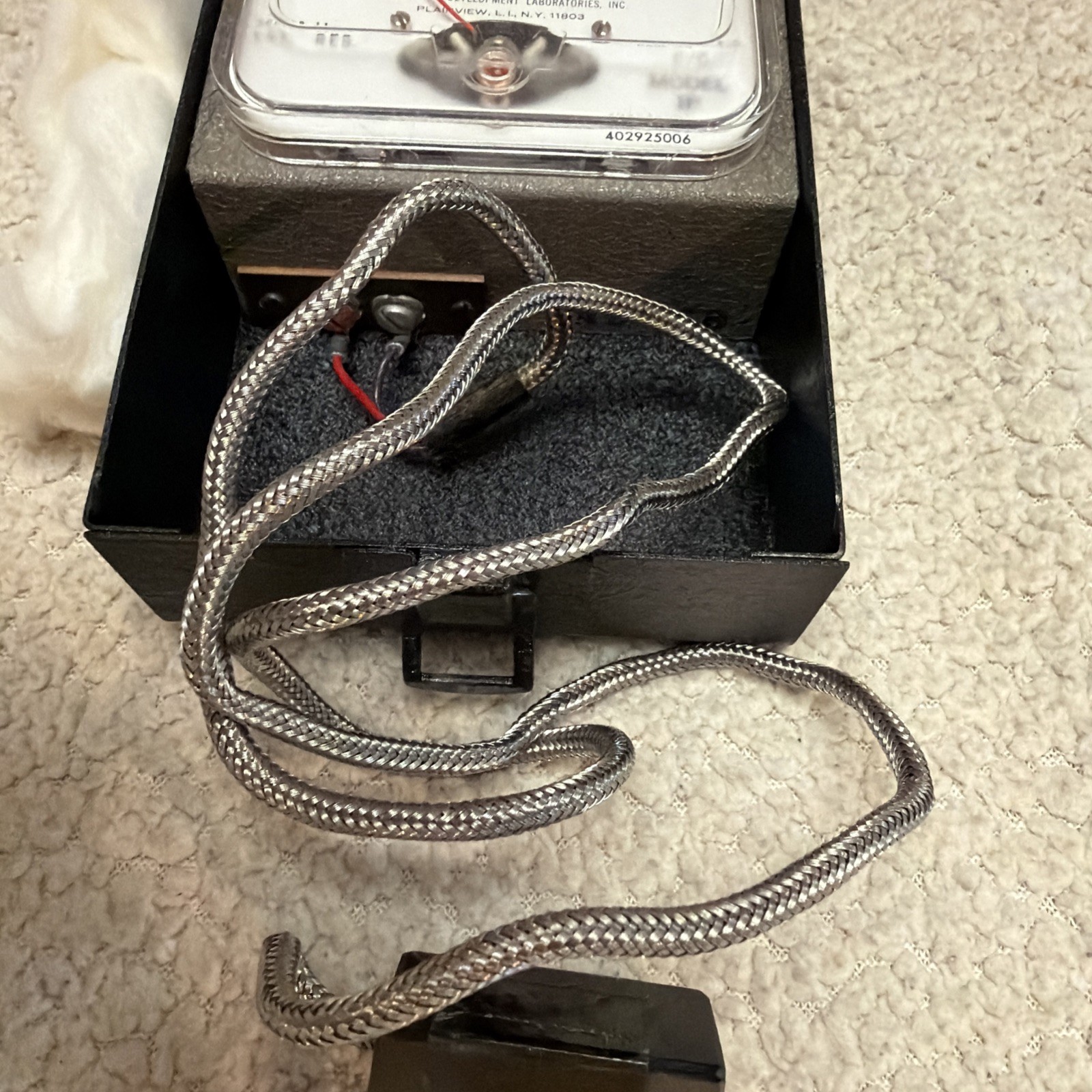 Vintage EDL Pocket-Probe Pyrometer Series II Model IP 50-400°F USA Box Manual