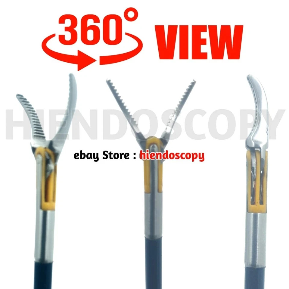 Laparoscopic Surgical Bipolar Maryland Graspers Forceps Laparoscopy 5mmx330mm Ne