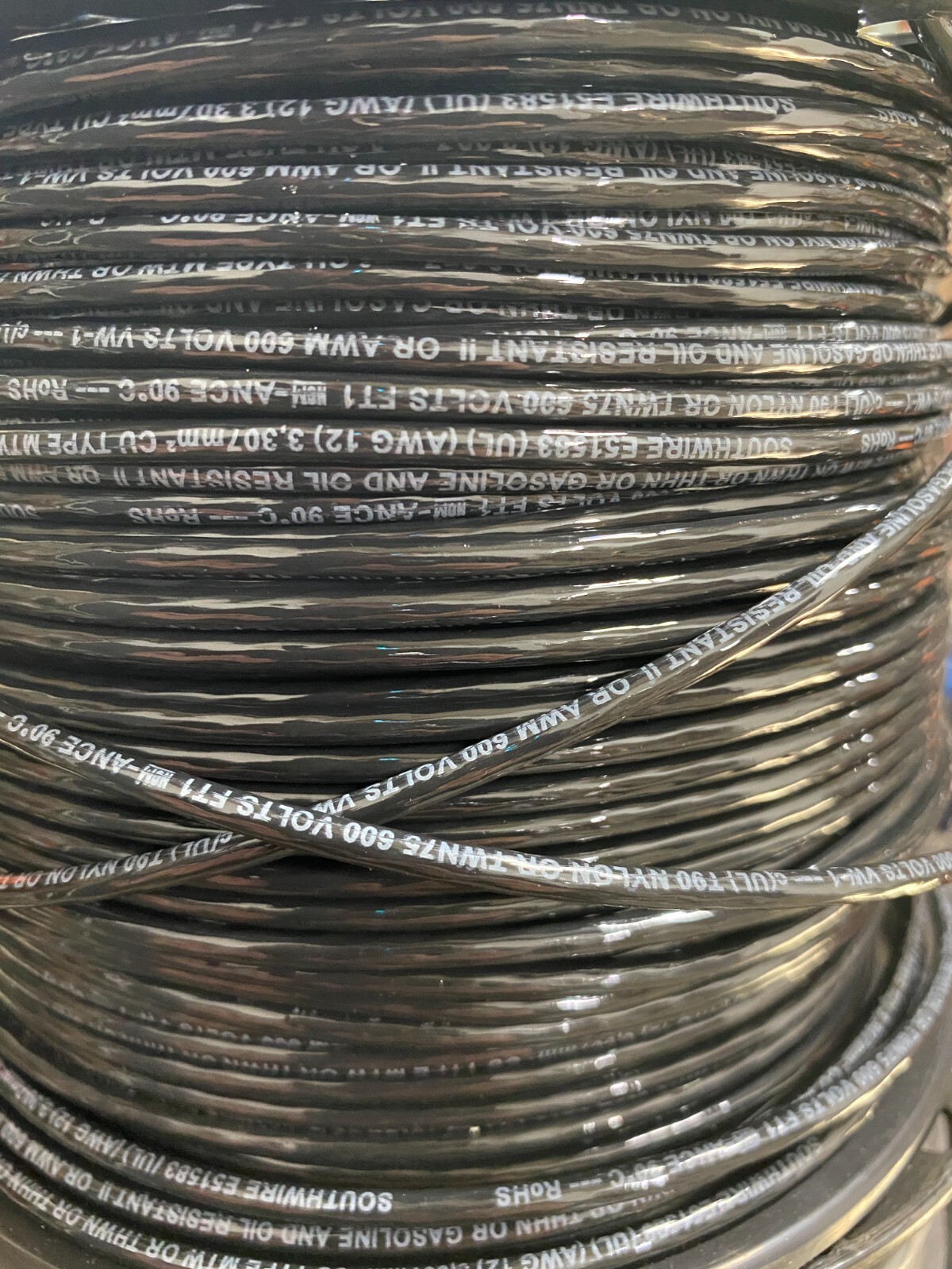 12 AWG THHN Building Wire 600 v (YOU CHOOSE THE COLOR & FT)