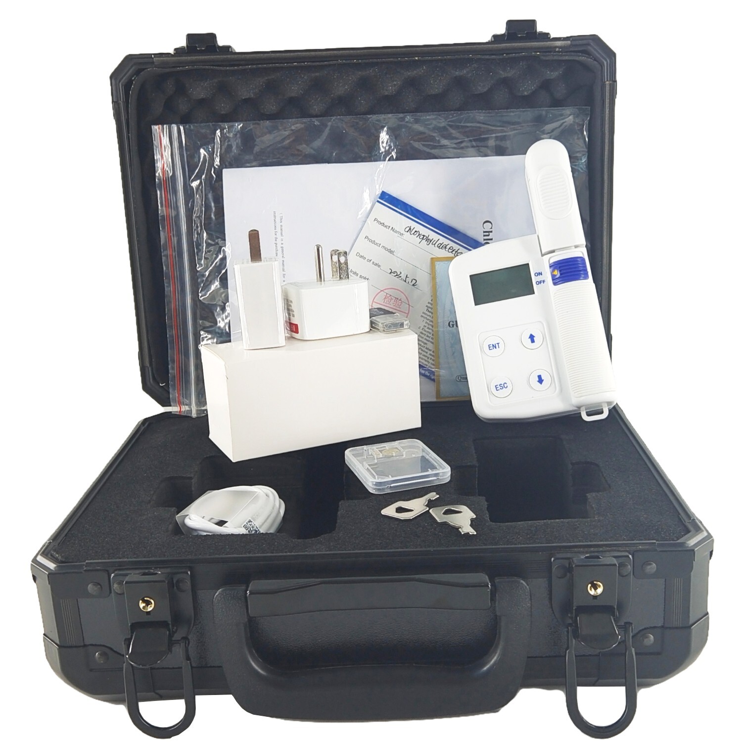 Chlorophyll Content Meter with Accuracy ± 1.0 SPAD units Measuring Area 2mm*3mm