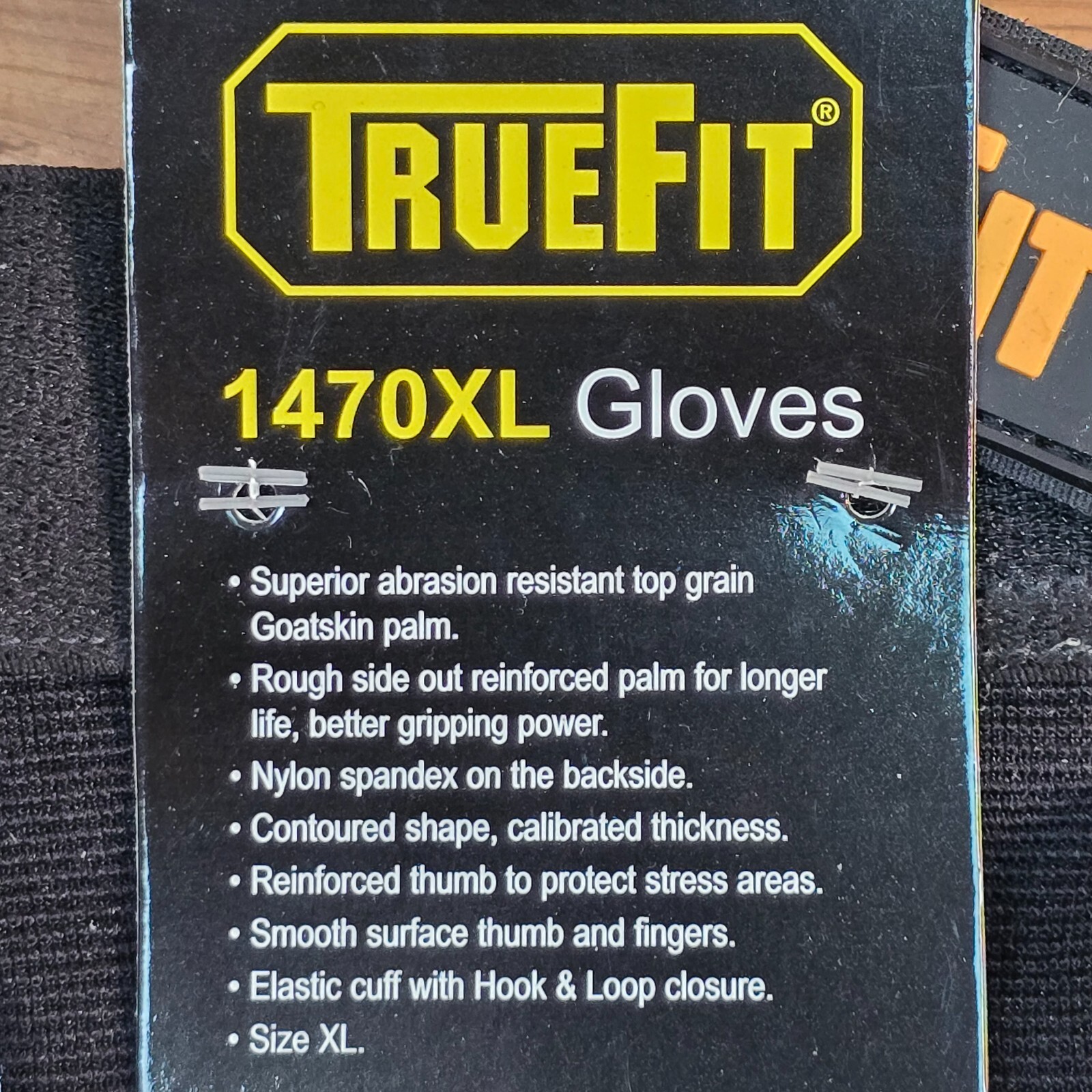 3 Pair Tillman 1470 XL TrueFit Top Grain Goatskin Performance Work Gloves