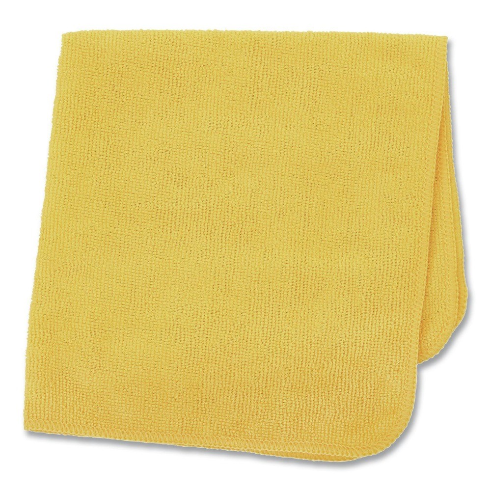 Rubbermaid Commercial 1820580 12″ x 12″ Microfiber Cloths – Yellow (24/PK) New