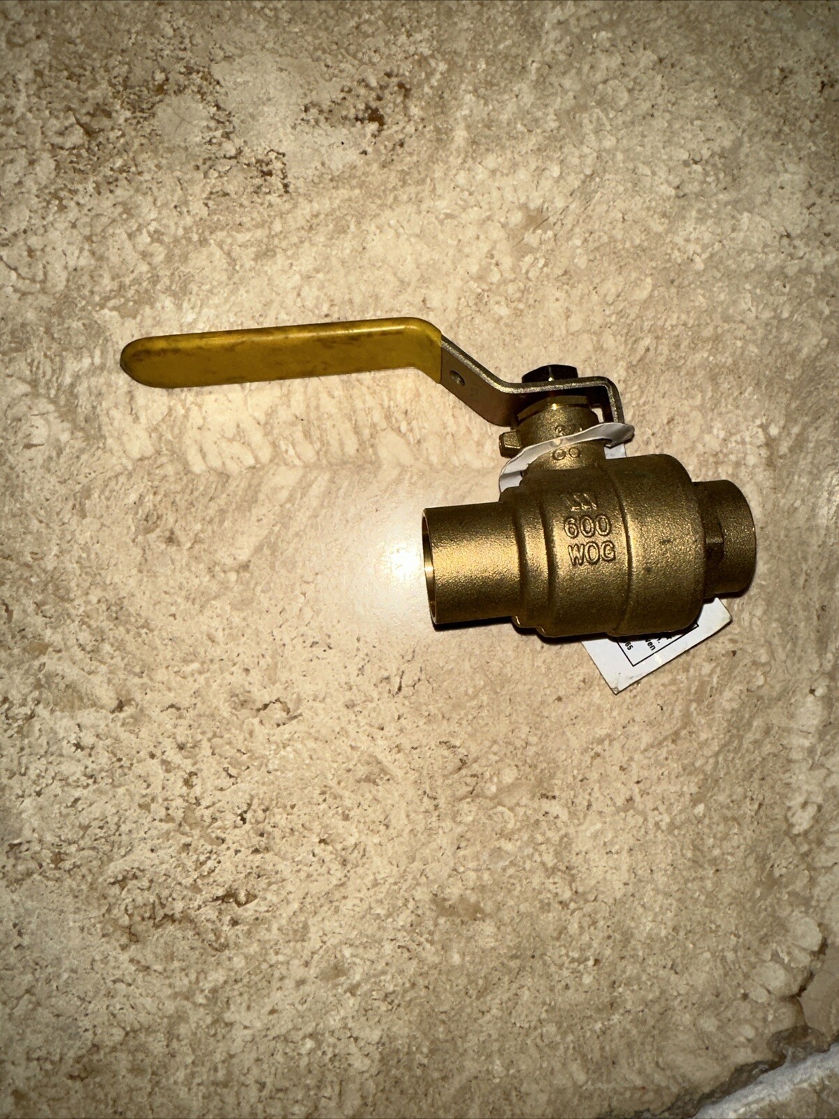 Watts Brass Ball Valve 3/4″ FBVS-3C Full Port Sweat 600 WOG