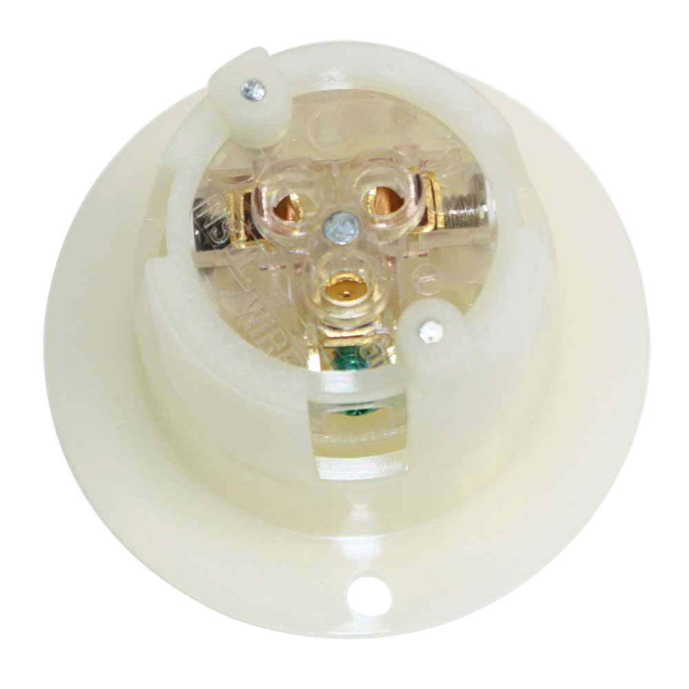 NEMA 5-20R 2 Pole 3 Wire 20A 125V Heavy Duty Standard Receptacle Flange Flush