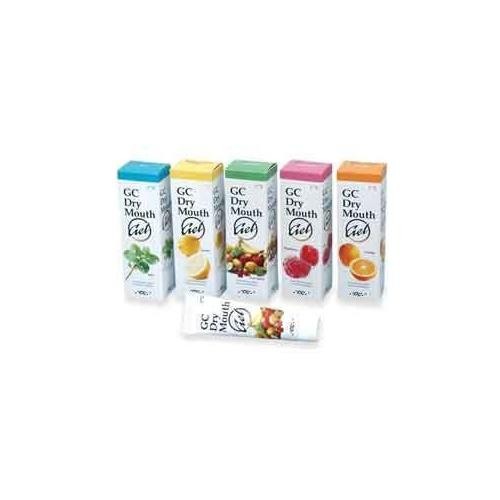 GC 002526 Dry Mouth Moisturizing Gel 40 Gm Assorted Flavors No Sugar 10/Pk