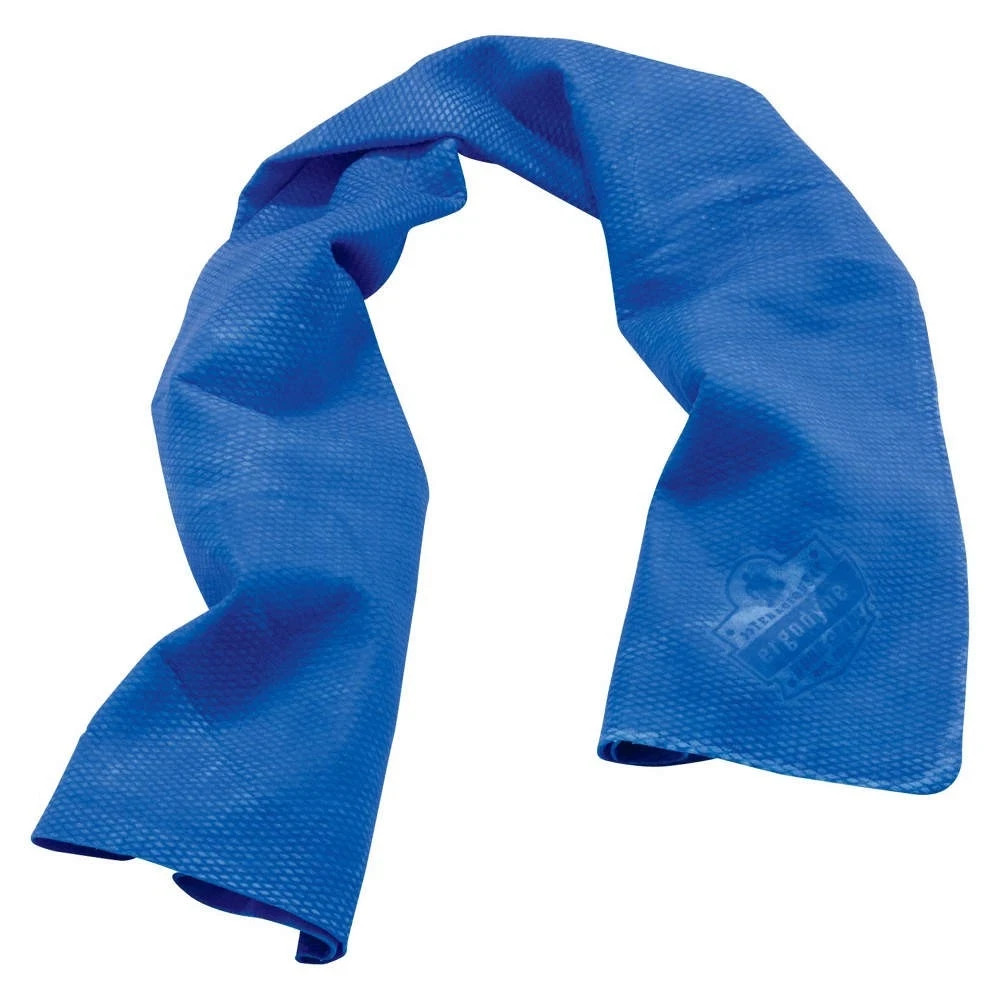 CHILL-ITS BY ERGODYNE 6602 Cooling Towel,Blue,13 x 29 In.