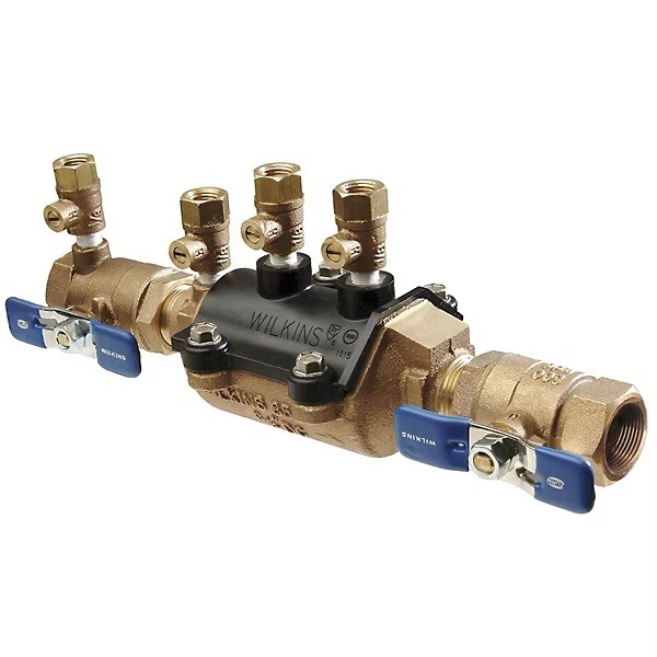 Zurn Wilkins 1” 350 Double Check Backflow Preventer Lead-Free EZ Swap NIB