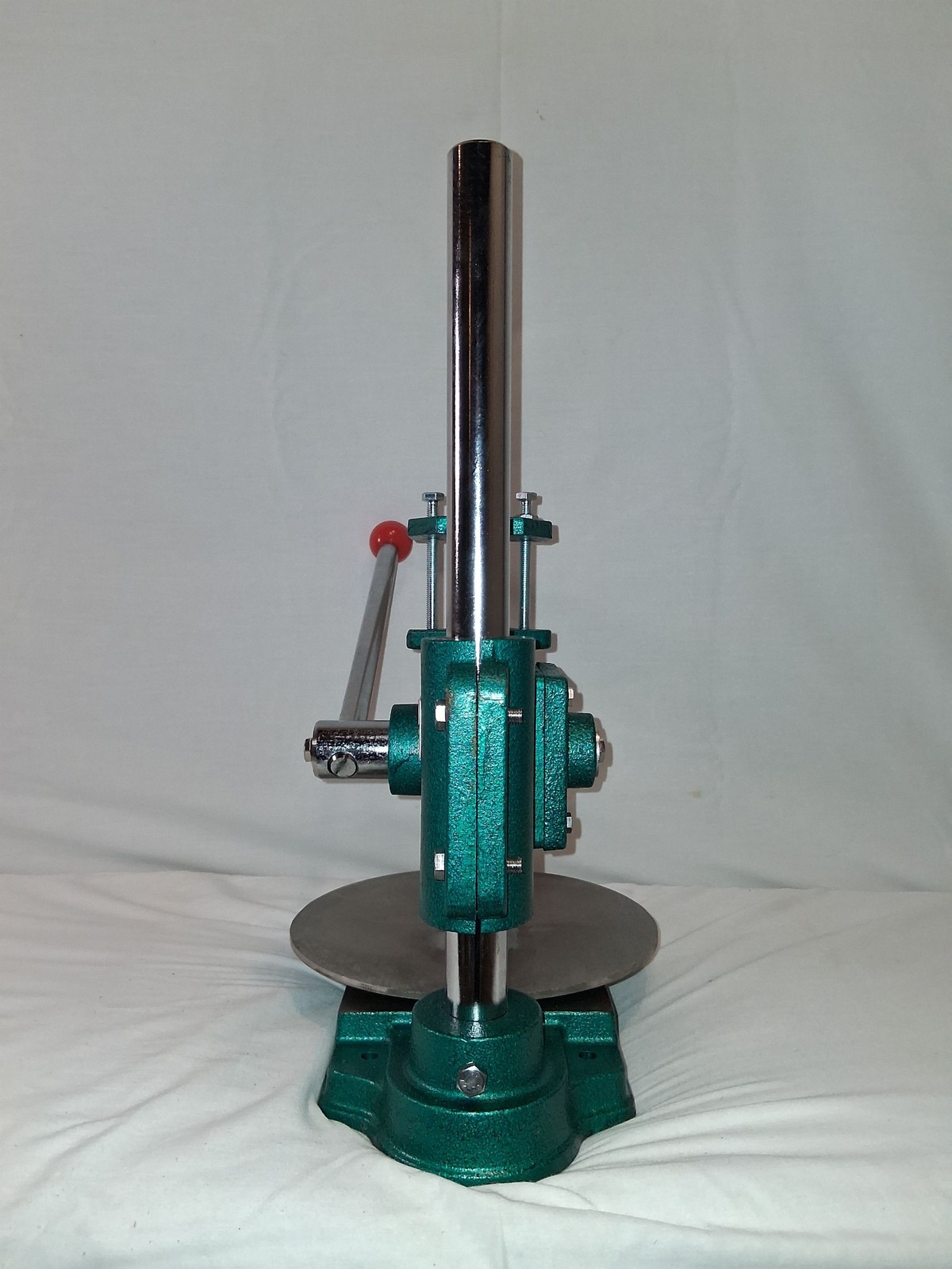 VEVOR 9.5 inch Manual Pizza Dough Press Machine Stainless Pastry Sheeter