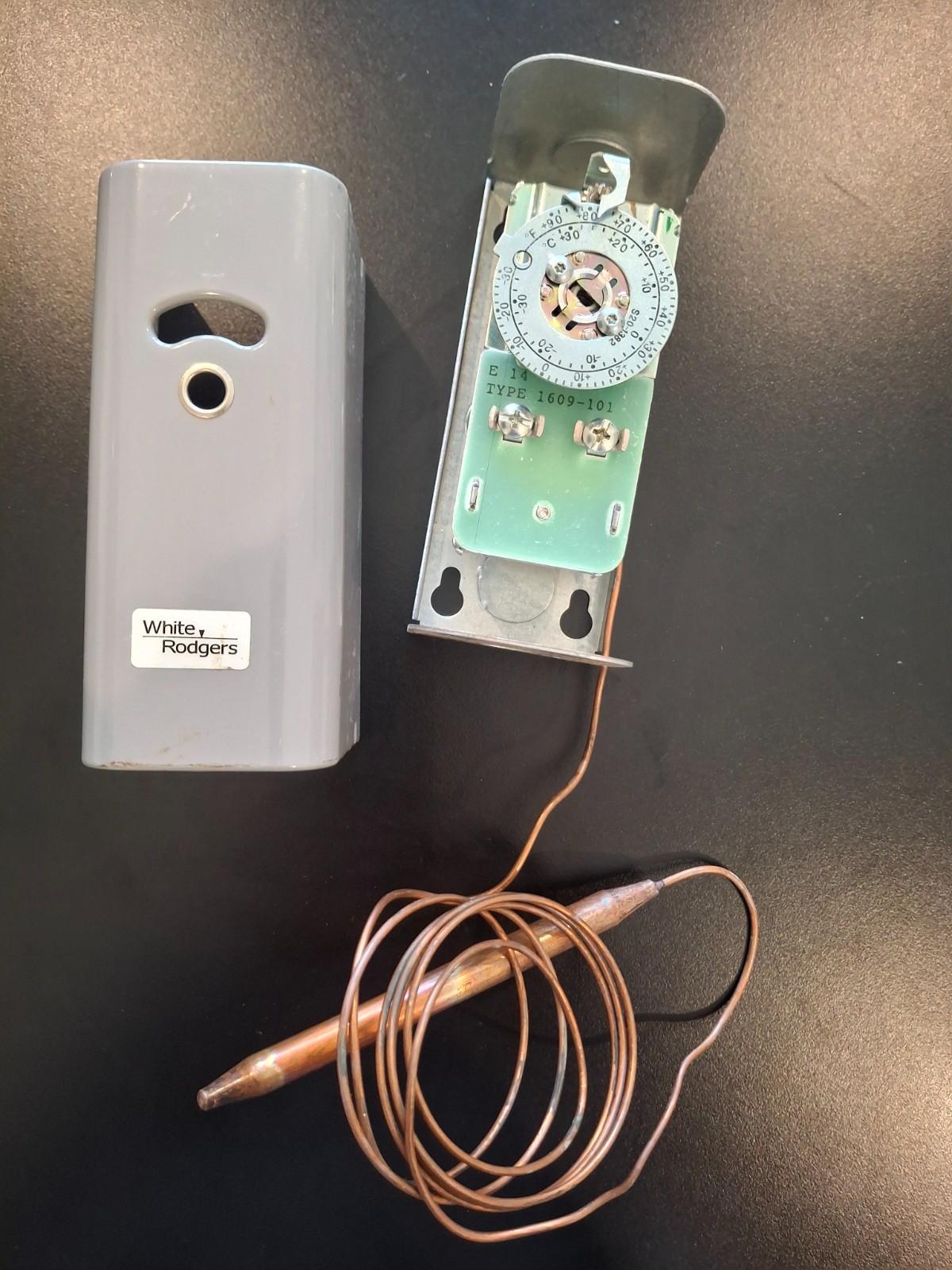 White Rodgers Type 1609-101, Style P1 Refrigeration Temperature Control OEM