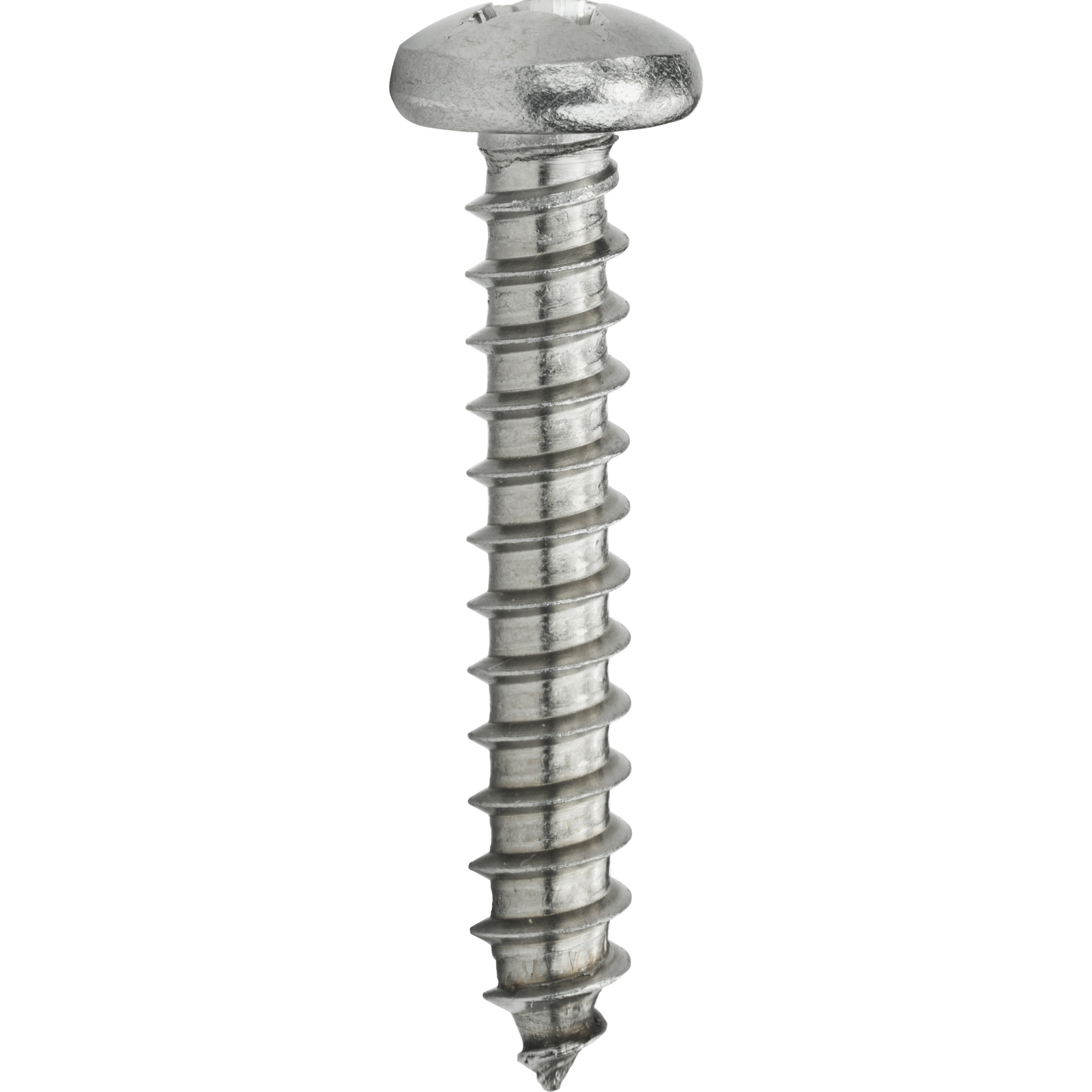 #4 x 3/8″ Sheet Metal Screws Self Tapping Pan Head Stainless Steel Qty 2500