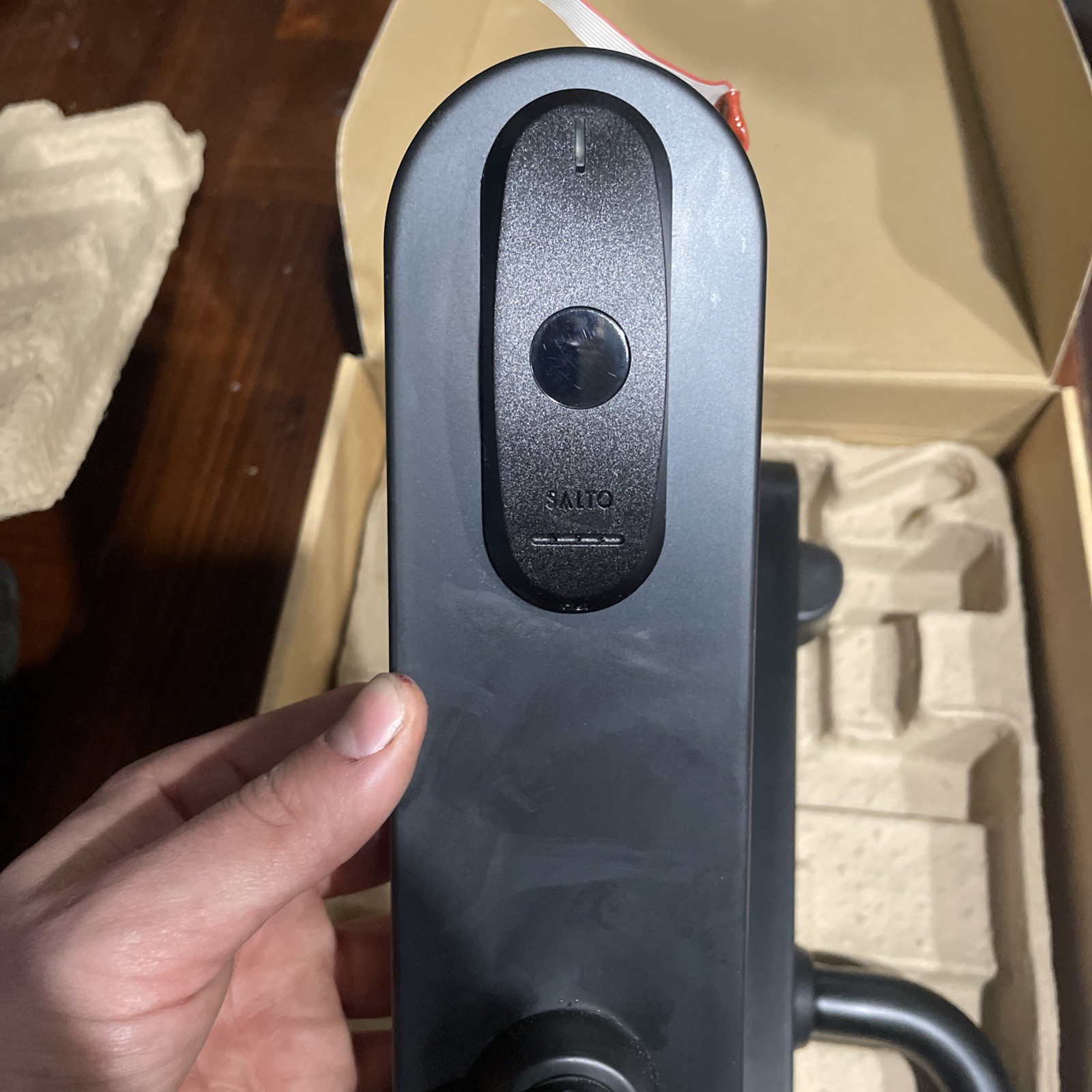 Salto XS4 Original Entry Lock Electronic Door Lock black missing hardware
