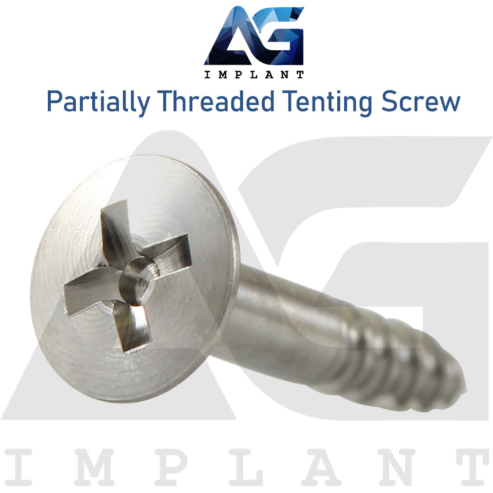 10 Titanium Part Threaded Tenting Screw Guided Regeneration GBR Membrane