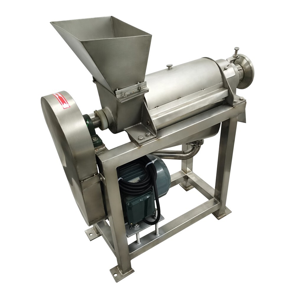 Commercial Fruit Vegetable Screw Juicer Industrial 3-phase 220v 1.5KW 0.5T/H