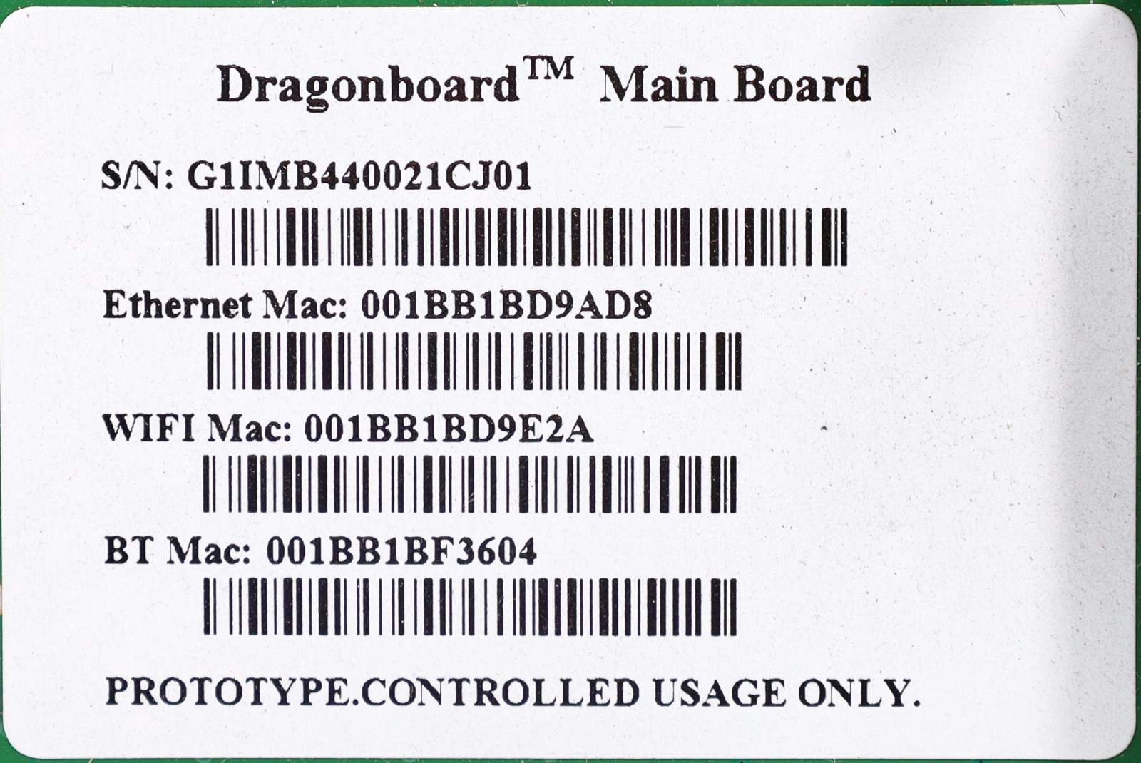Qualcomm APQ8060 Android Development Board DragonBoard Eval Kit