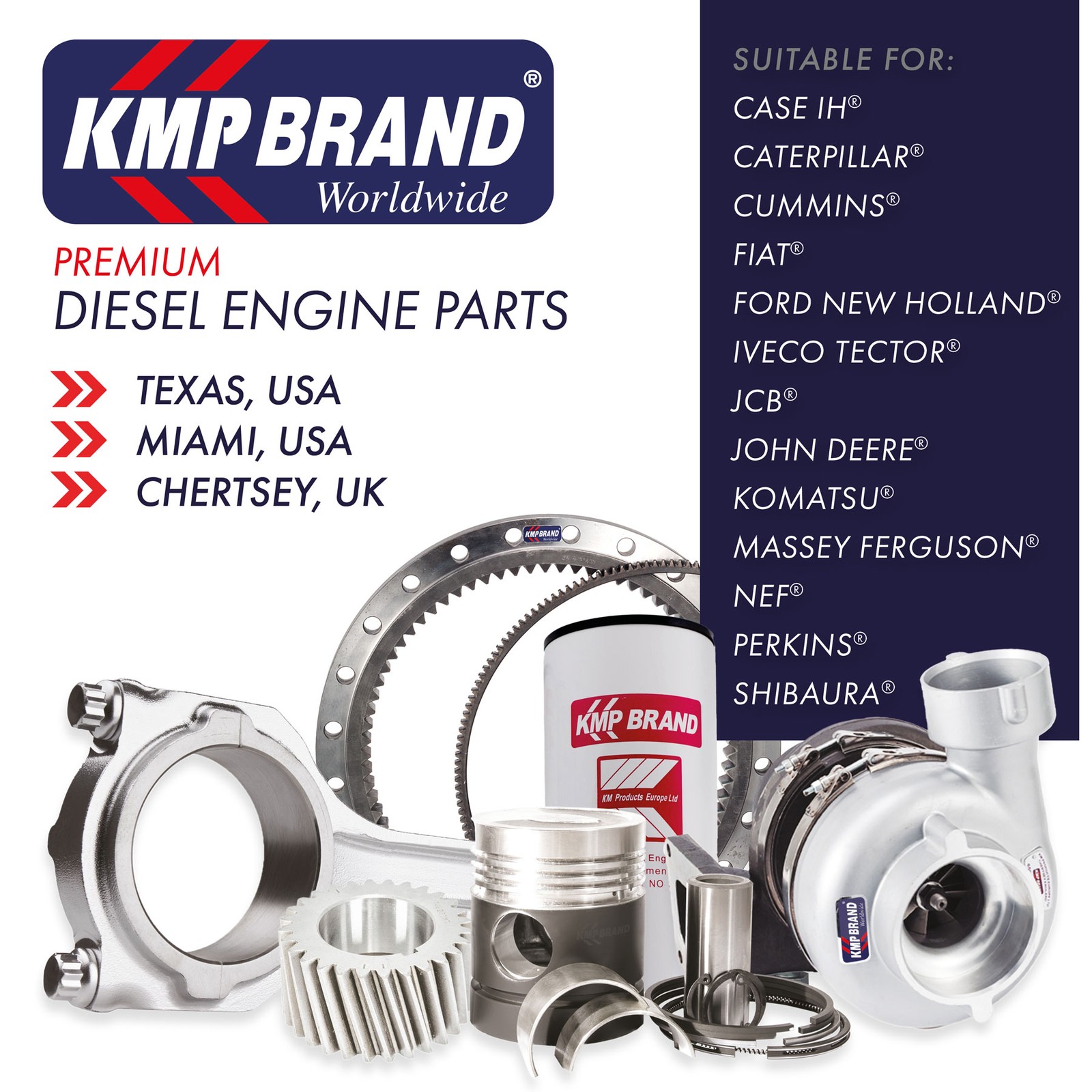 508-1898 PISTON KIT Suitable For Caterpillar Shipping from Texas or Miami distri