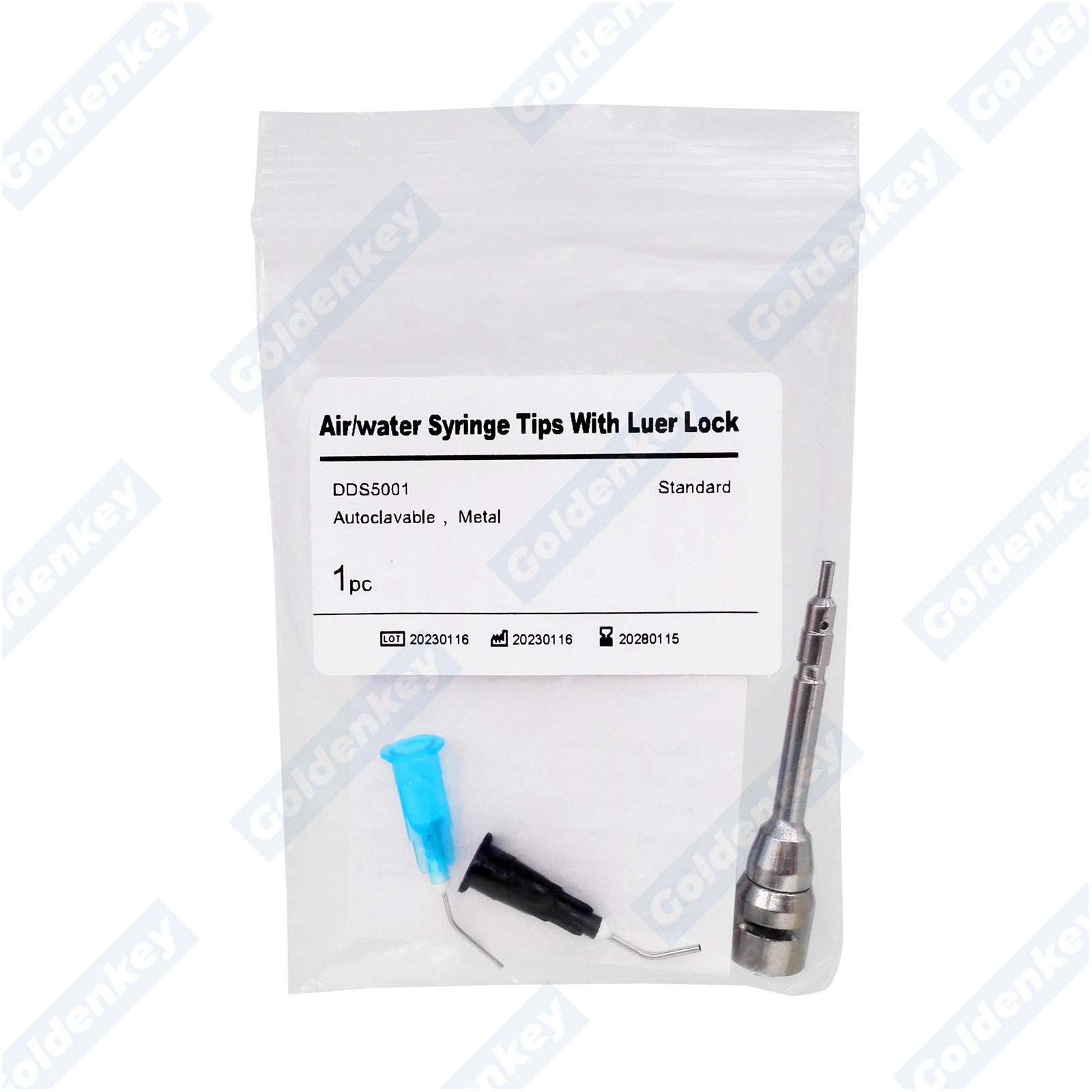 Stropko Kerr Style Dental Air Water Irrigation Tips 3-Way Gun Tip Irrigator Dry
