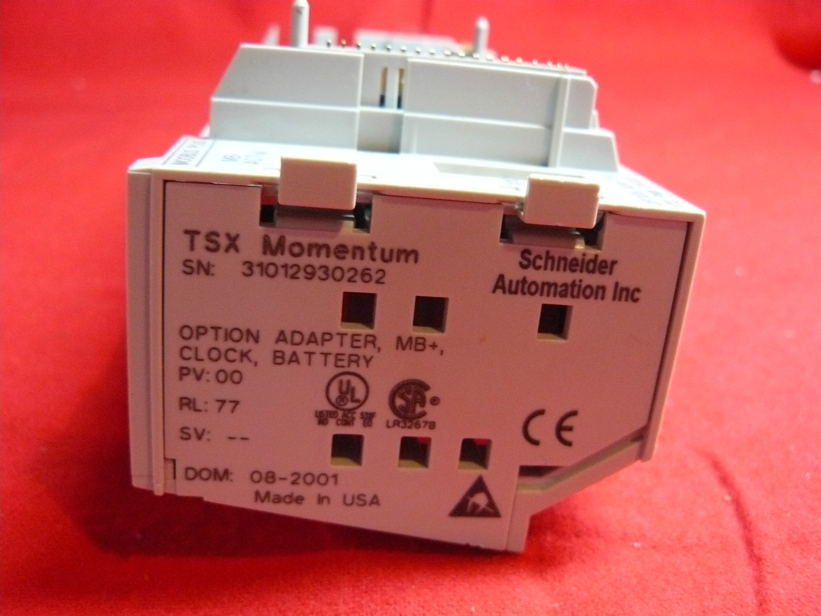 172PNN21022 Used TESTED Modicon Momentum Option Adap 172-PNN-210-22