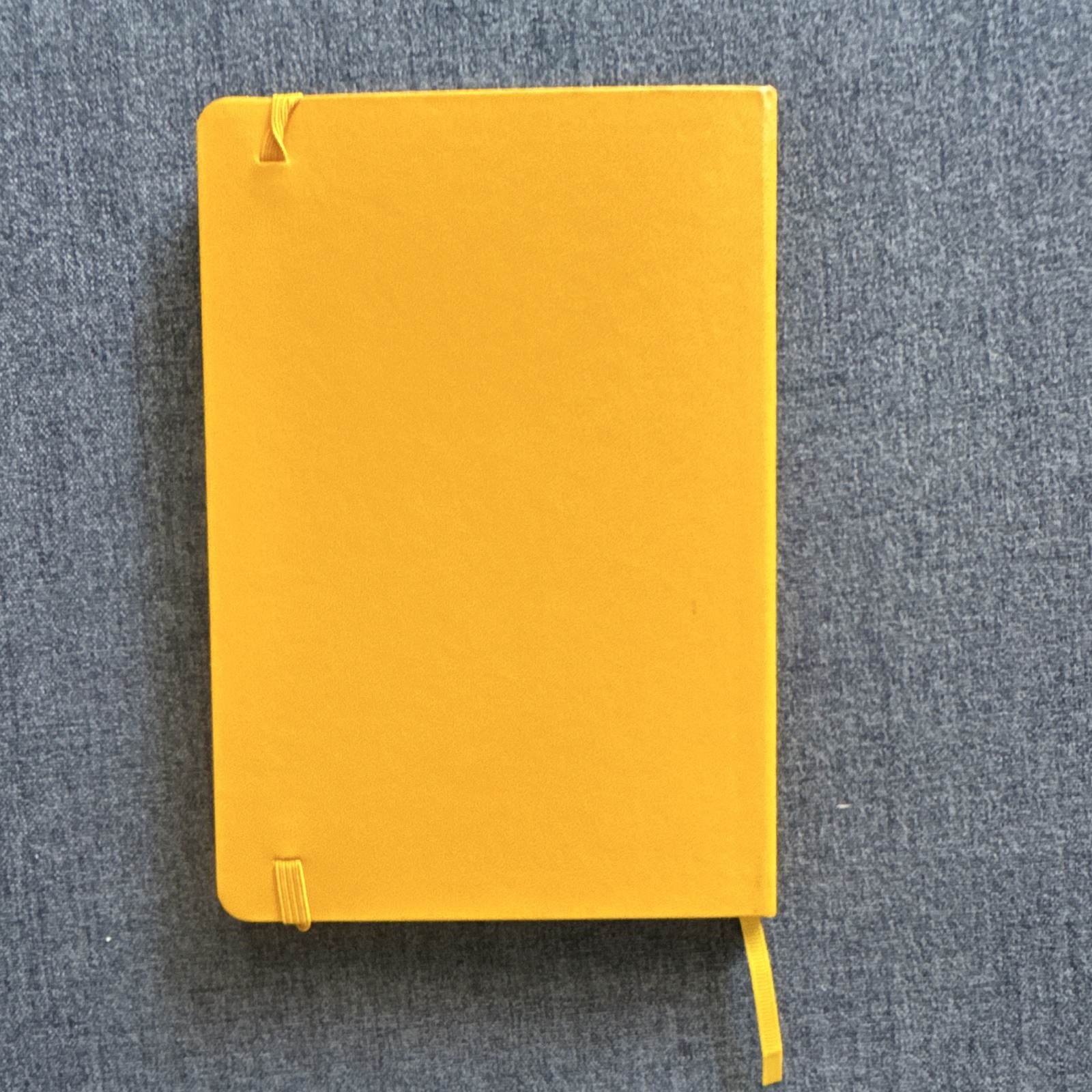 Paperage Yellow Hardcover Blank Journal Notebook w/ Elastic Band