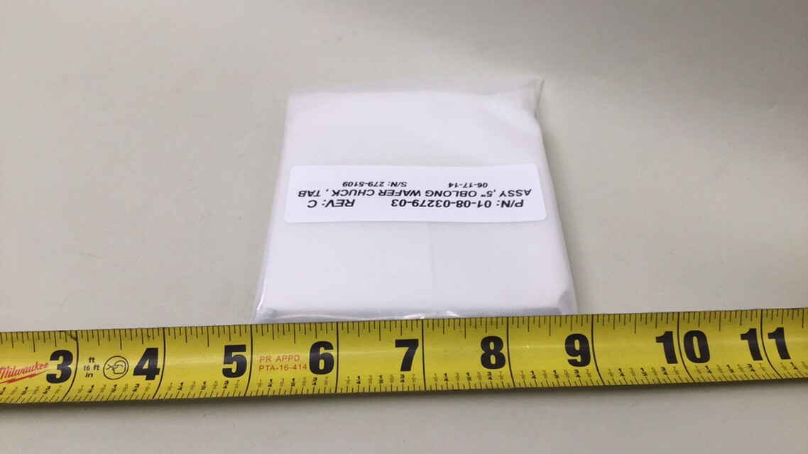 Ultratech 01-08-03279-03 Oblong Wafer Chuck 5″ Assembly Rev C 01080327903