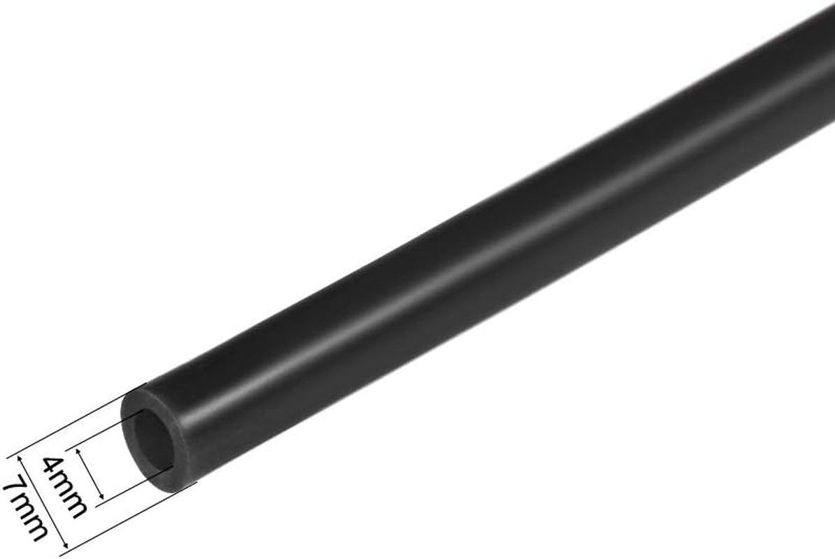 Silicone Tubing, 5/32″(4Mm) ID X 9/32″(7Mm) OD 6.6Ft(2M) Silicone Rubber Tube Ai