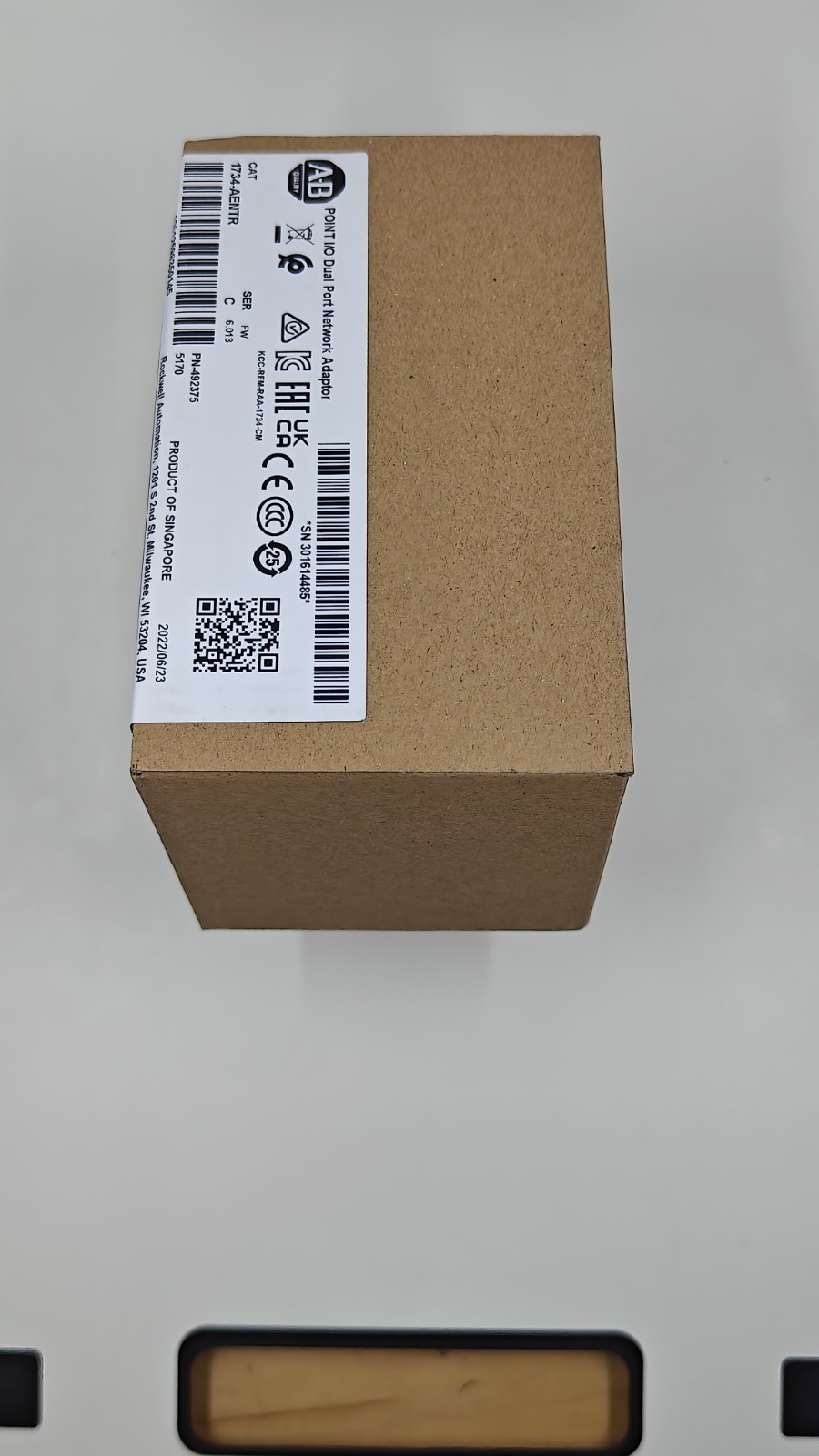 New Factory Sealed AB 1734-AENTR /C Point I/O Dual Port Network Adaptor