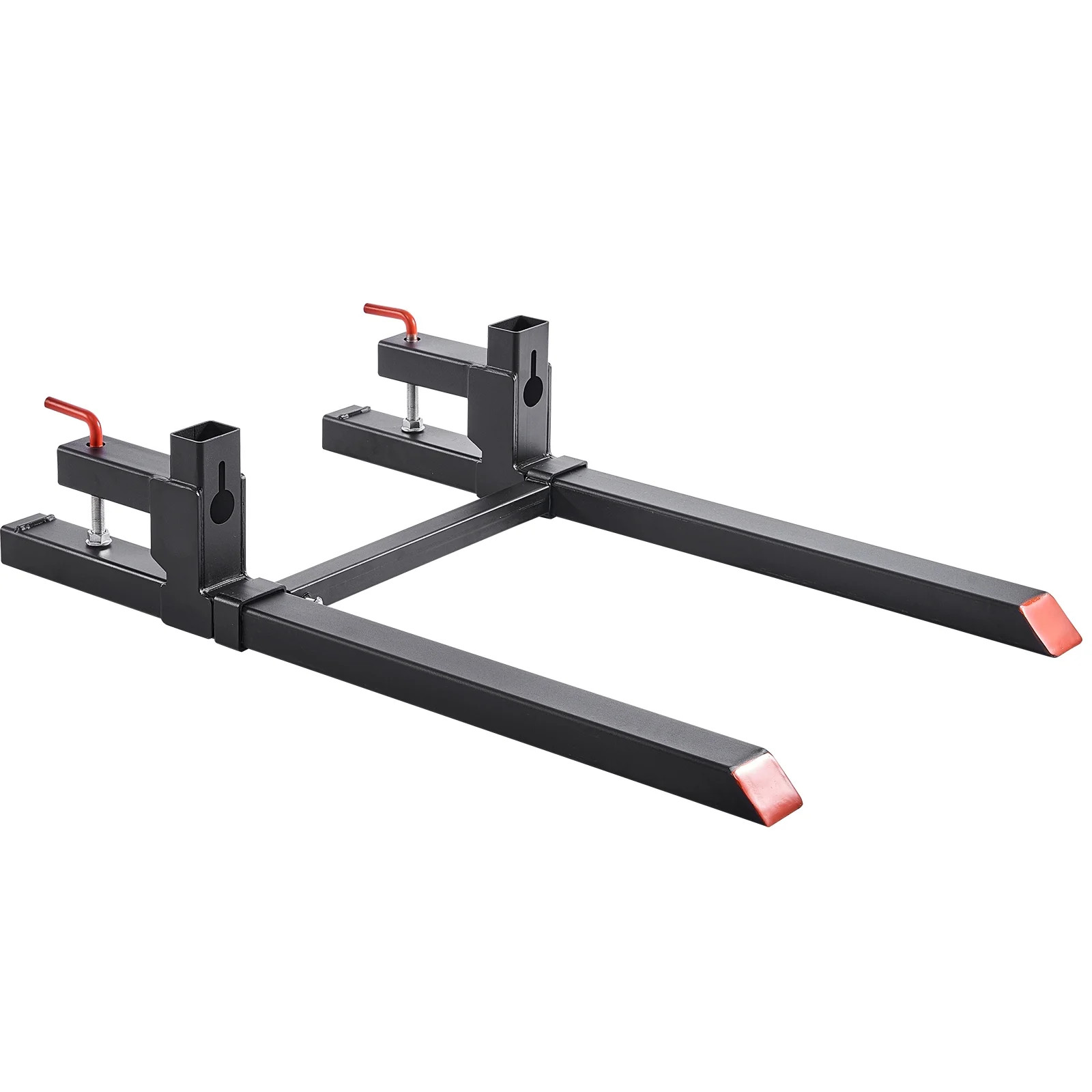 Black Bucket Fork Attachments Fit Tractors, Loaders & Skid Steers