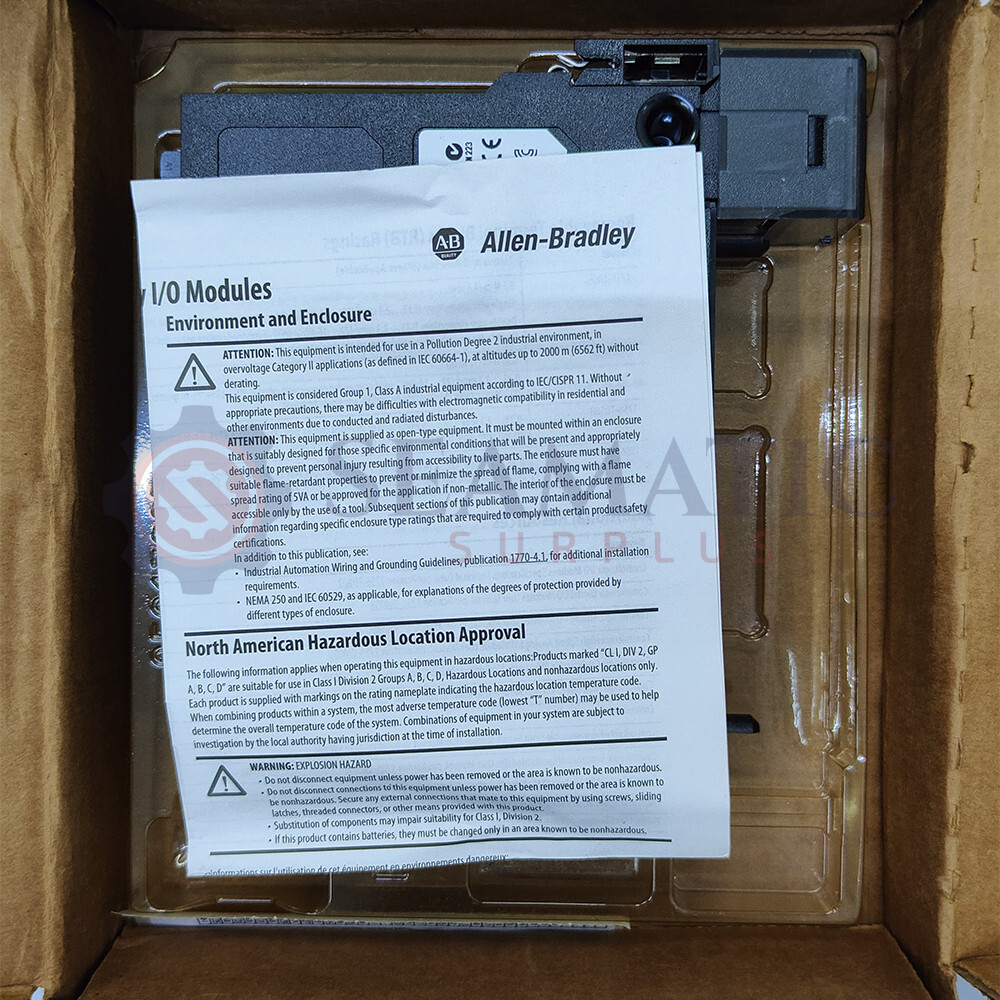 NEW Allen Bradley 1756-IB32 PLC Digital DC Input Module, V#150 (NEW)
