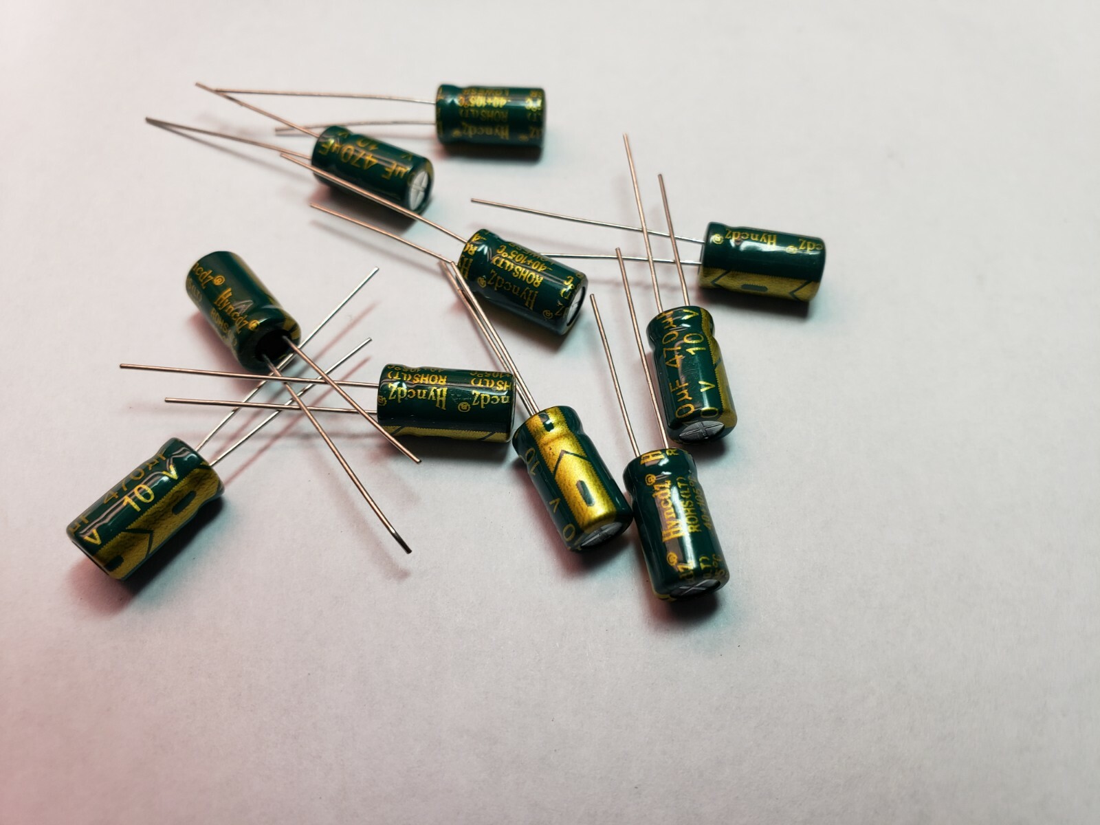 10 pcs – 470uf 10v LOW ESR electrolytic capacitors USA FAST SHIP/SOLD