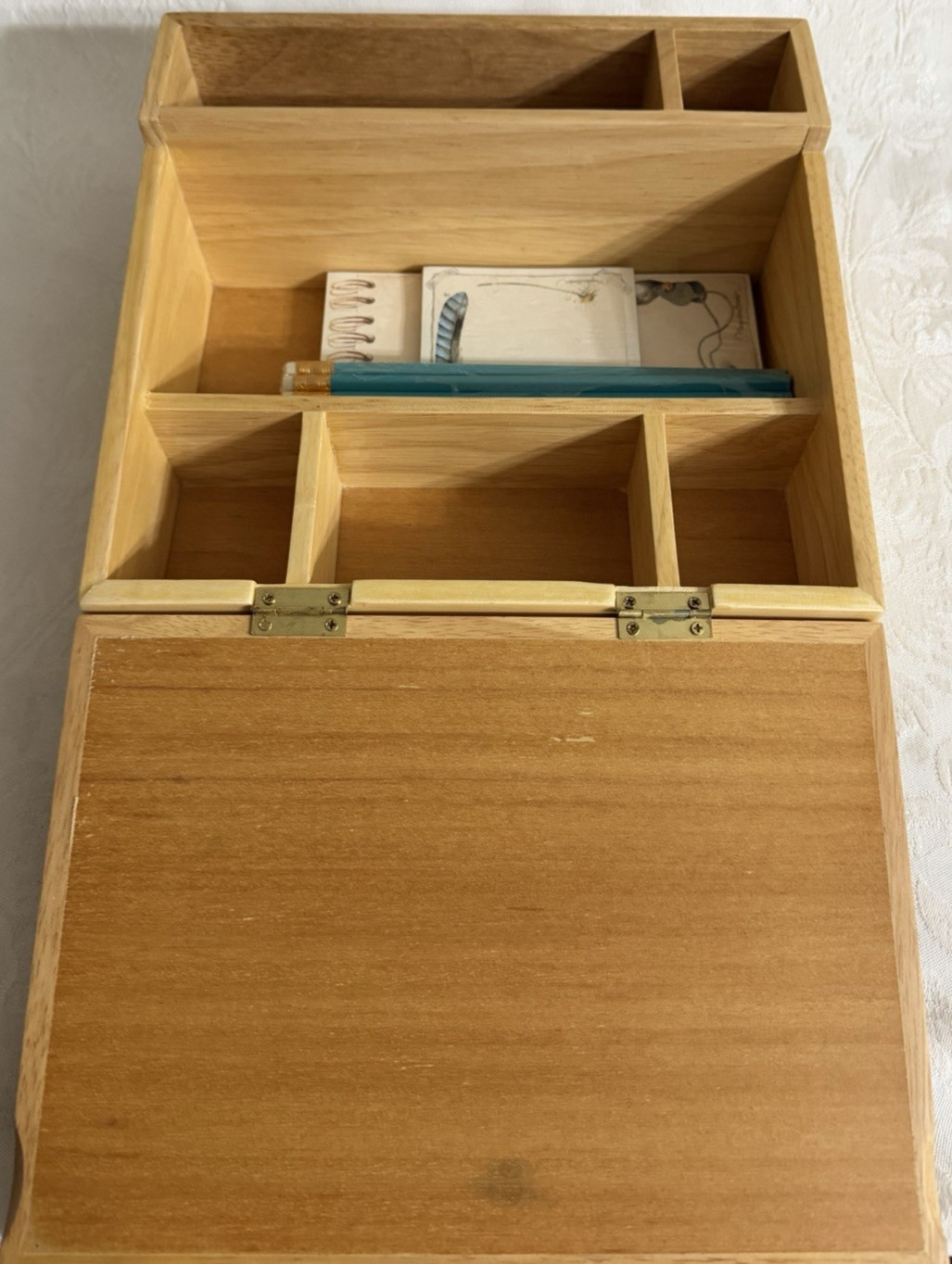 New Hallmark Marjolein Bastin Nature’s Sketchbook stationary desk organizer &