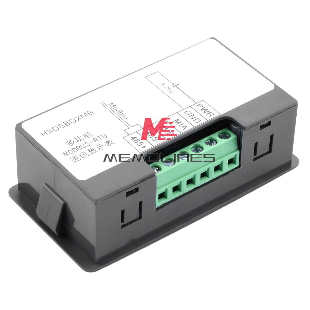 MODBUS-RTU Communication Display Meter RS485 Master-Slave-Monitored DC 8-25V
