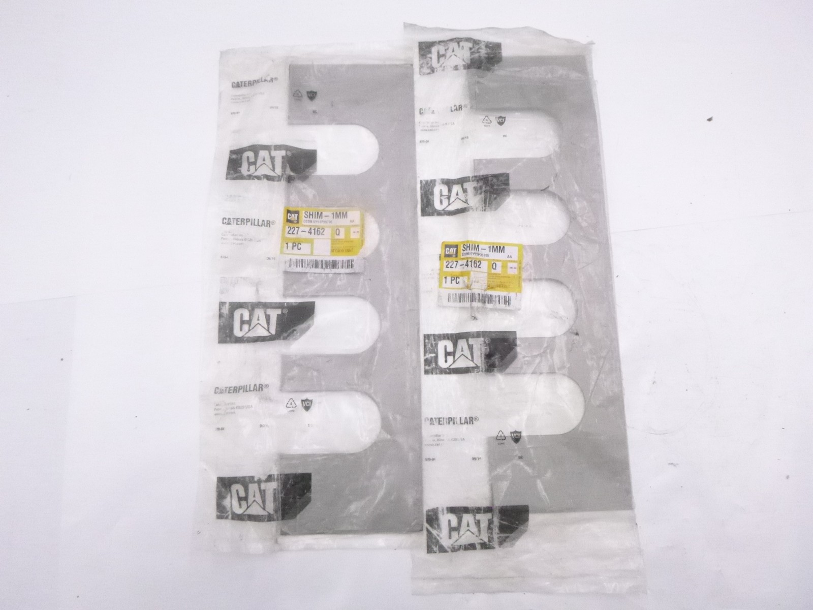 2 Pack CAT 1 Millimeter Shim 227-4162 for VHS-60 S365 VHS-60/4