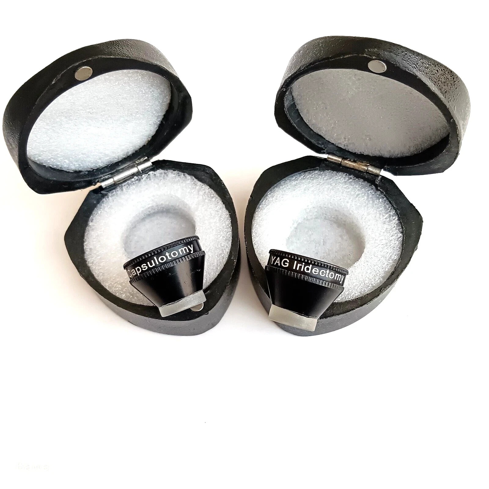 Hospital Ophthalmology YAG Laser Capsulotomy & YAG Iridectomy Combo Lens Set 2