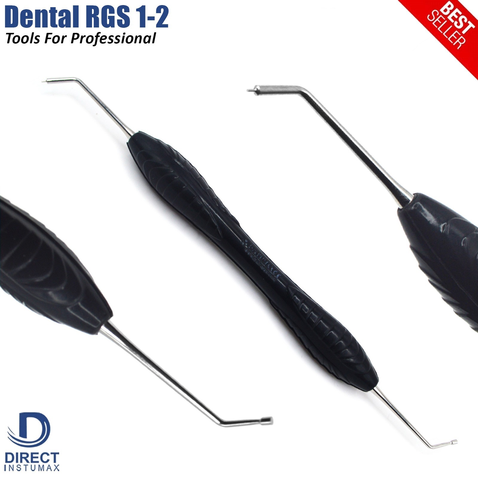Dental Instrument RGS 1-2 / 3-4 – Silicone Handle Depth Restoration & Crown Prep