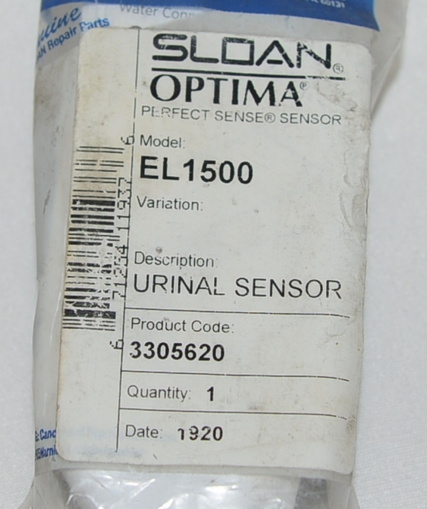 Sloan EL1500 3305620 Optima Urinal Electronic Sensor Replacement 24 Volt