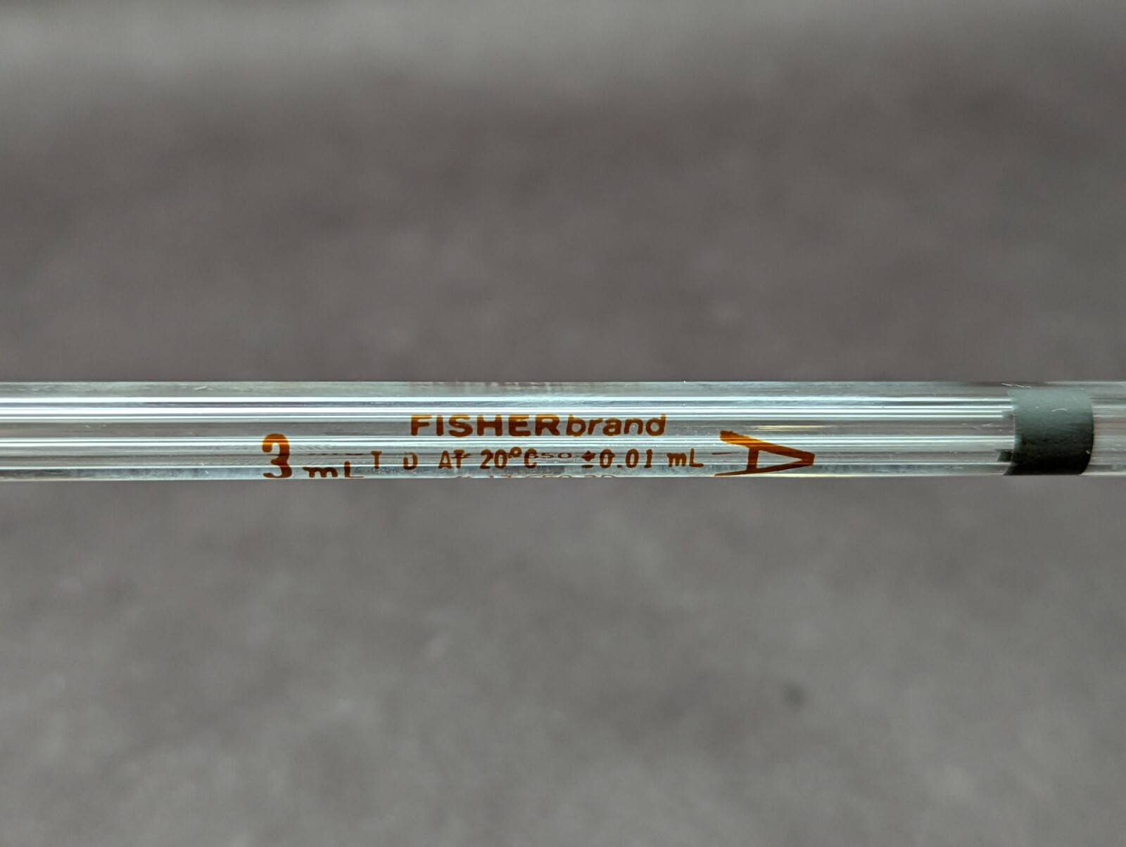 FISHERBRAND Glass Class A 0.5-40mL Bulb Volumetric Reusable Pipette Pipet 13-650