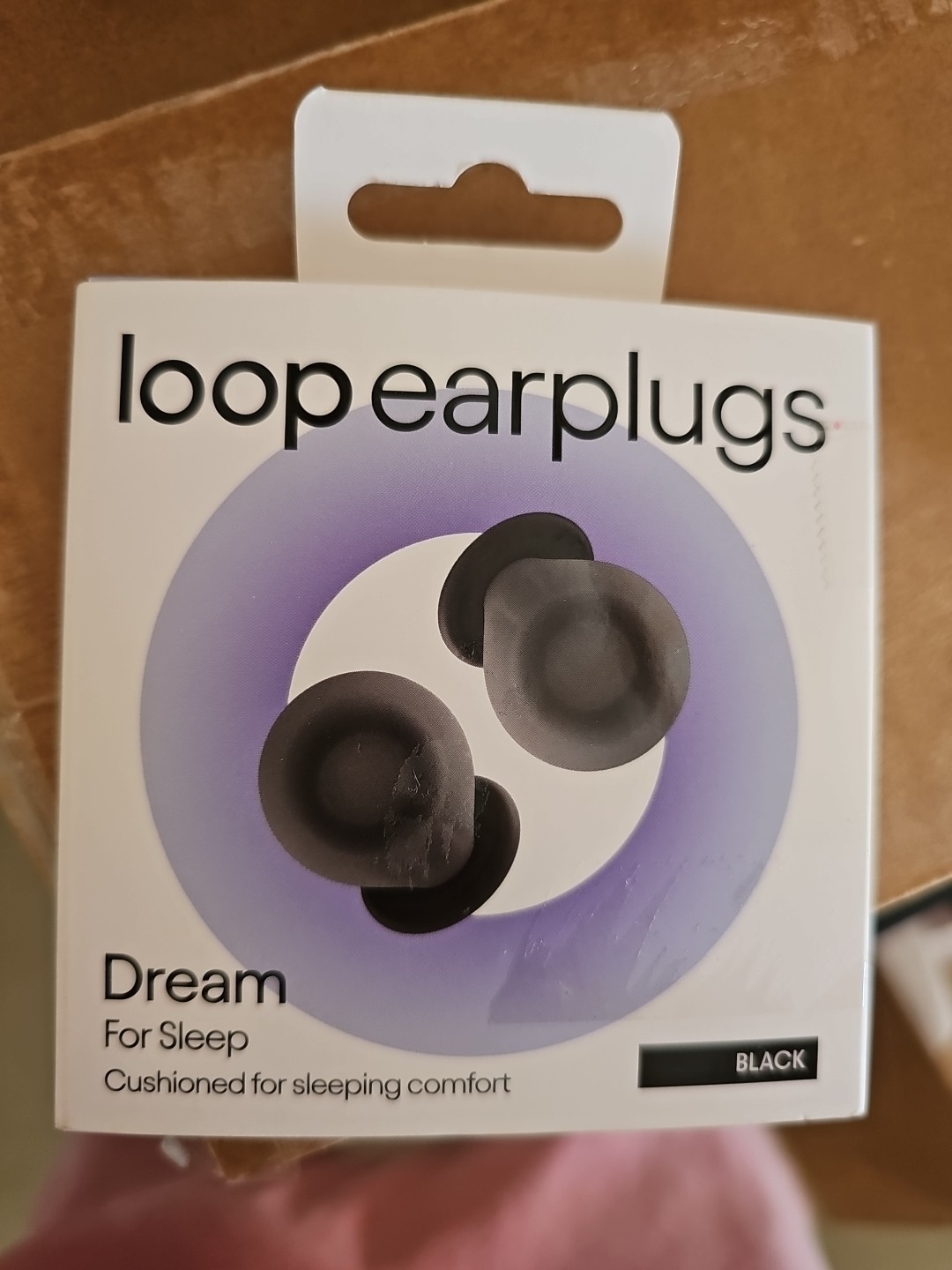 Loop Dream Earplugs for Sleep – Black Noise Reduction 27dB Comfortable Soft
