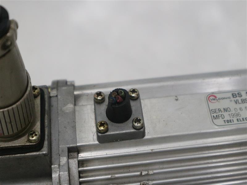 Velconic VLBSE–06040T-004 VLBSE-06040T004 BS Servomotor w/ Cut Cable AS IS