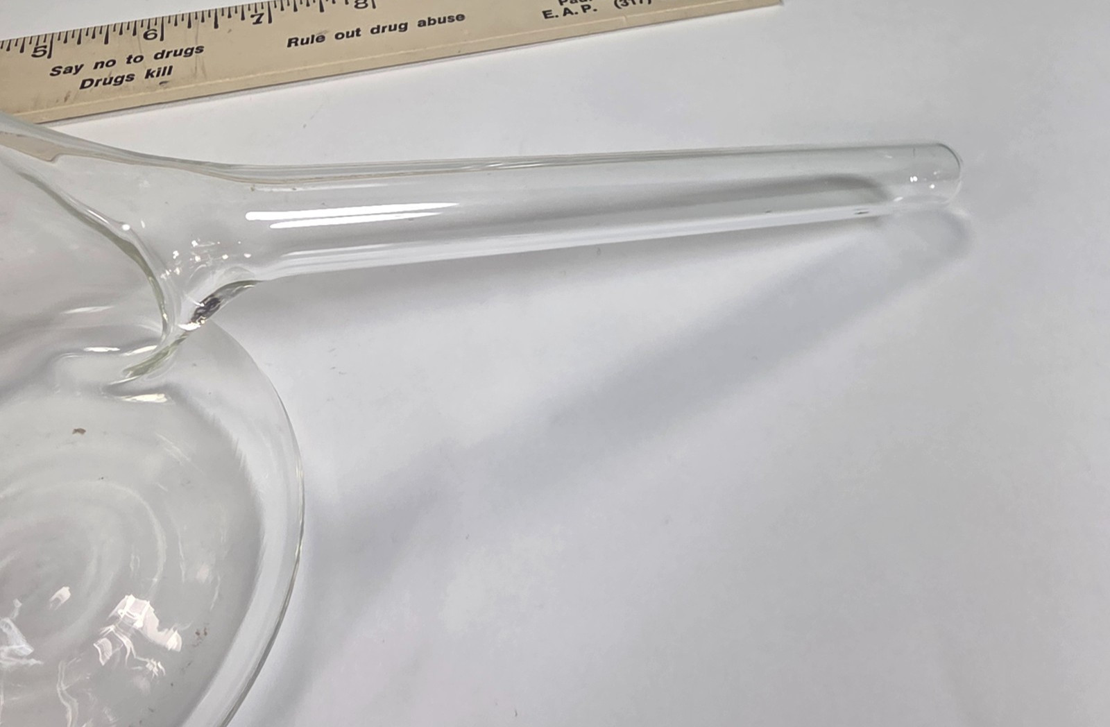 Lot of 4 Bellco 2574-14133 300mL Nephelo Culture Flasks Threaded Sidearm